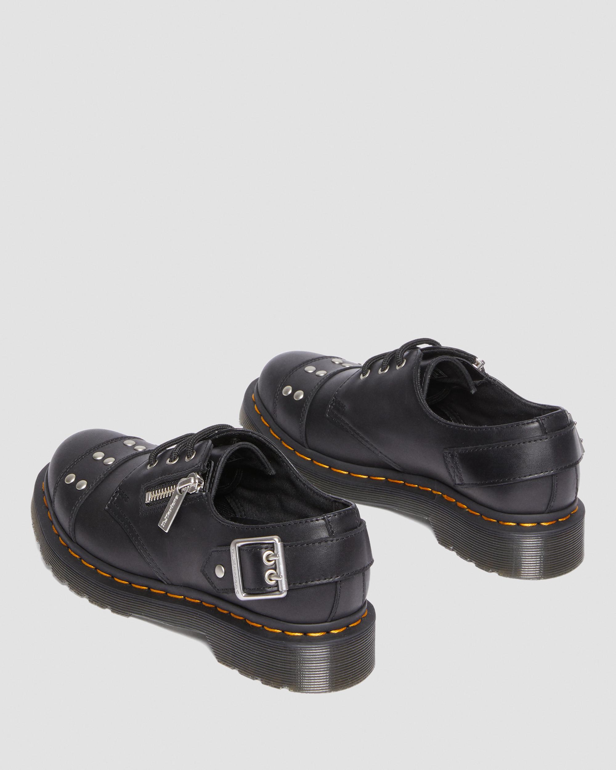 Dr. Martens 1461 Nappa ブラック UK7 1461 Women's Hardware Nappa Leather Oxford Shoes in {{color}} | Dr