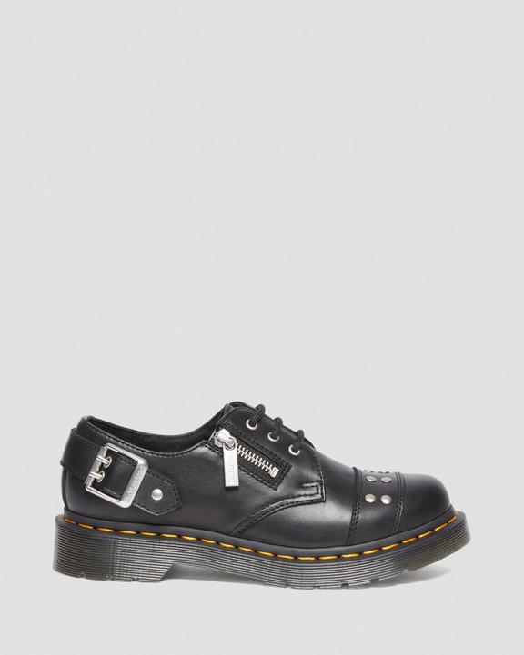 1461 Women's Hardware Nappa Leather Oxford Shoes in Black 1461 Women's Hardware Nappa Leather Oxford Shoes in Black