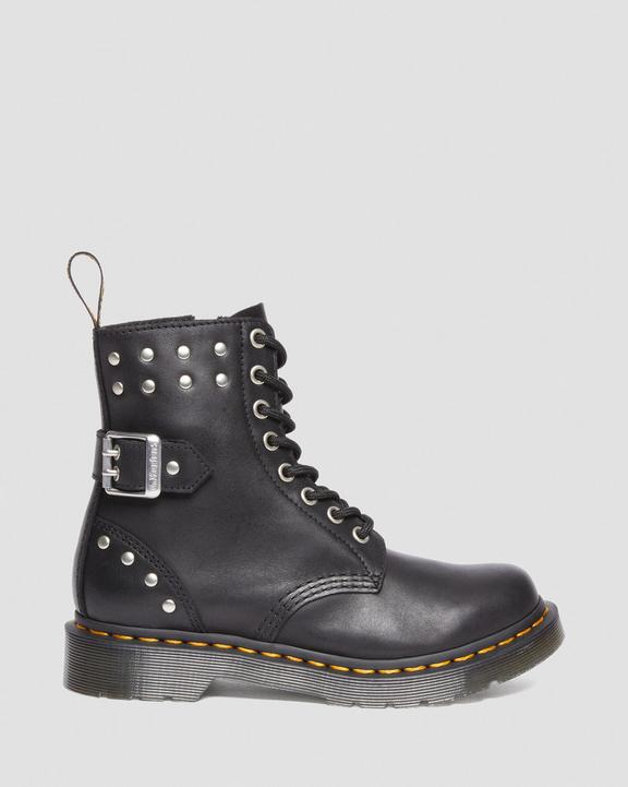 1460 Pascal Hardware Nappa Leather Lace Up Boots1460 Pascal Hardware Nappa Leather Lace Up Boots Dr. Martens