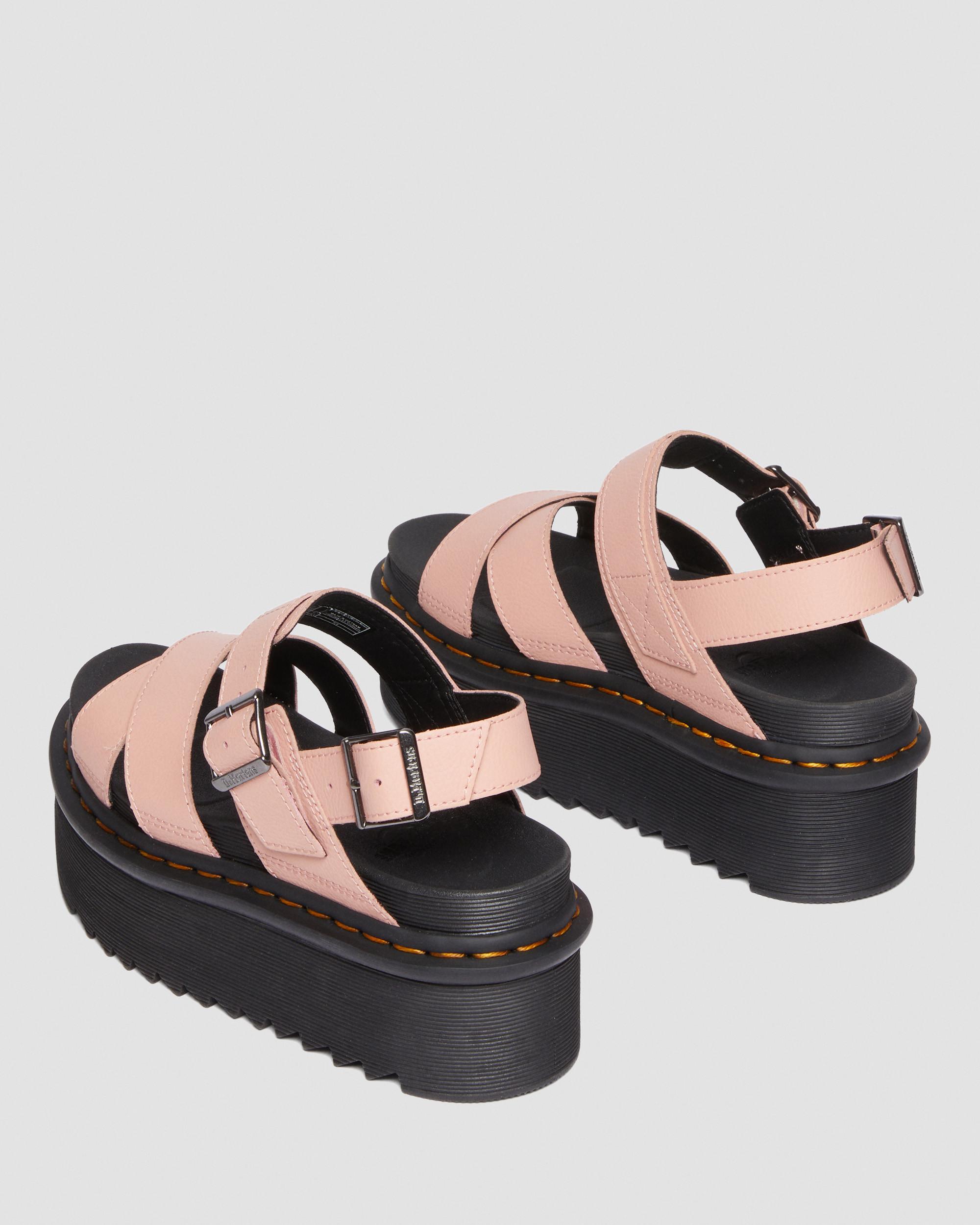 Voss II Athena Leather Strap Platform Sandals in {{color}} | Dr