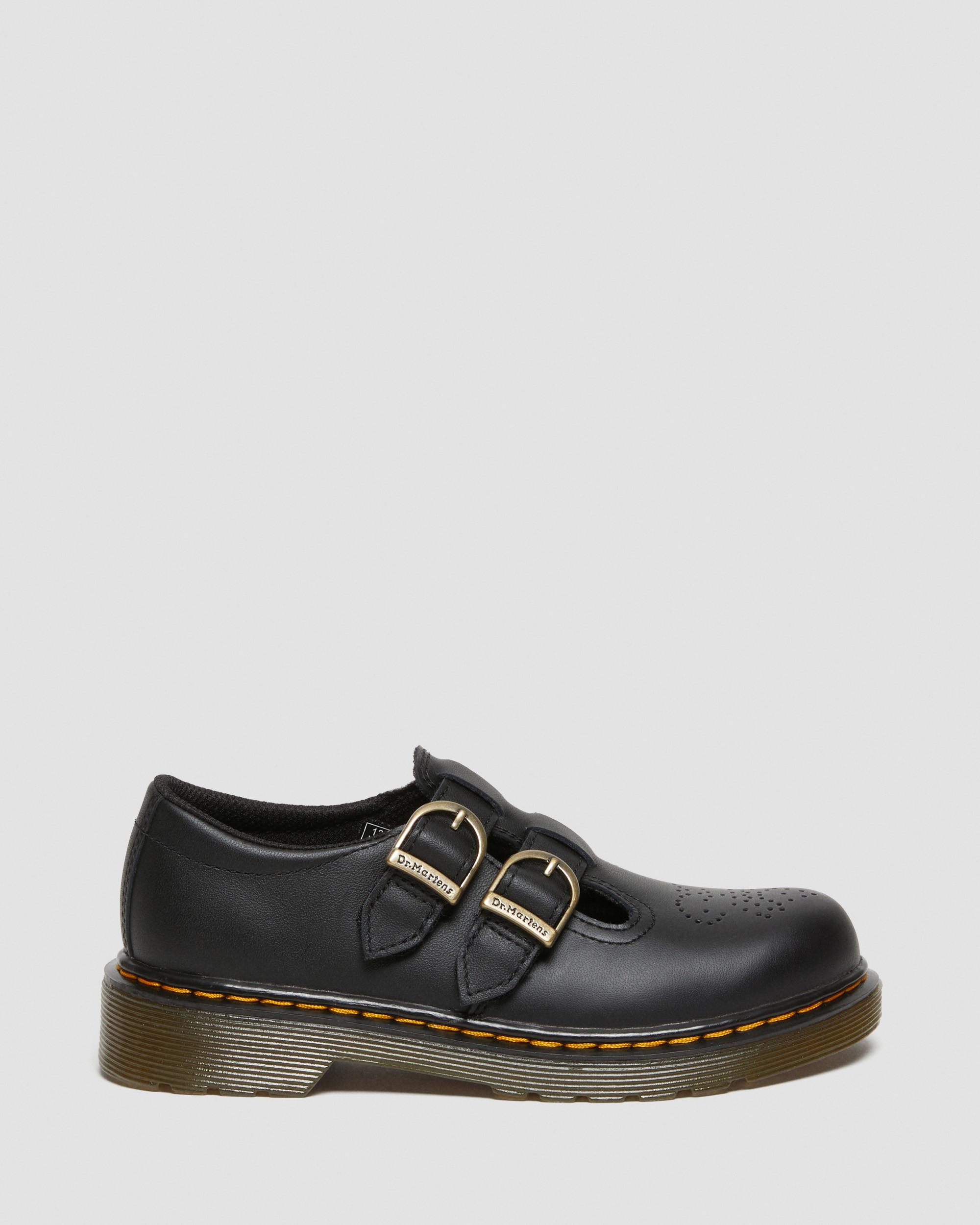 DR MARTENS Junior 8065 Softy T Leather Mary Jane Shoes