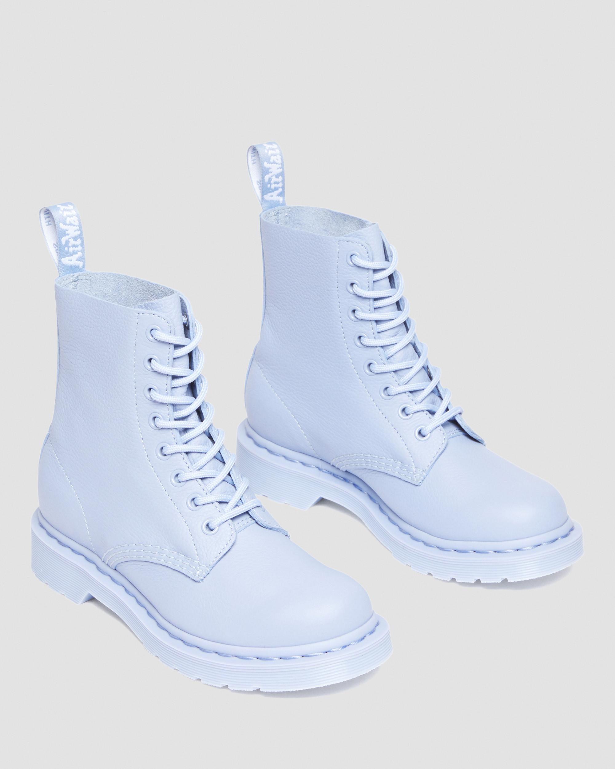 Dr. Martens ブーツ ブルー 1460 Women's Mono Lace Up Boots in AIRWAIR | Dr. Martens™