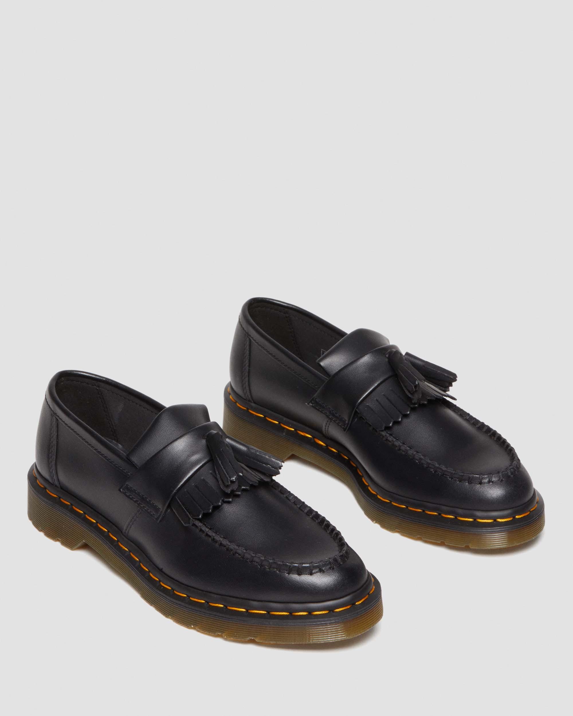 Shop Dr. Martens' Vegan Adrian Felix Tassel Loafers In Black