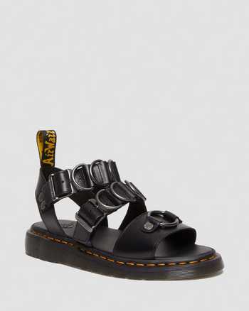 Gryphon Alternatieve Brando Leren Sandalen met Band