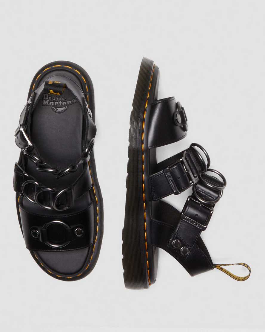 Gryphon Alternative-sandaler i Brando-læder med remGryphon Alternative-sandaler i Brando-læder med rem Dr. Martens