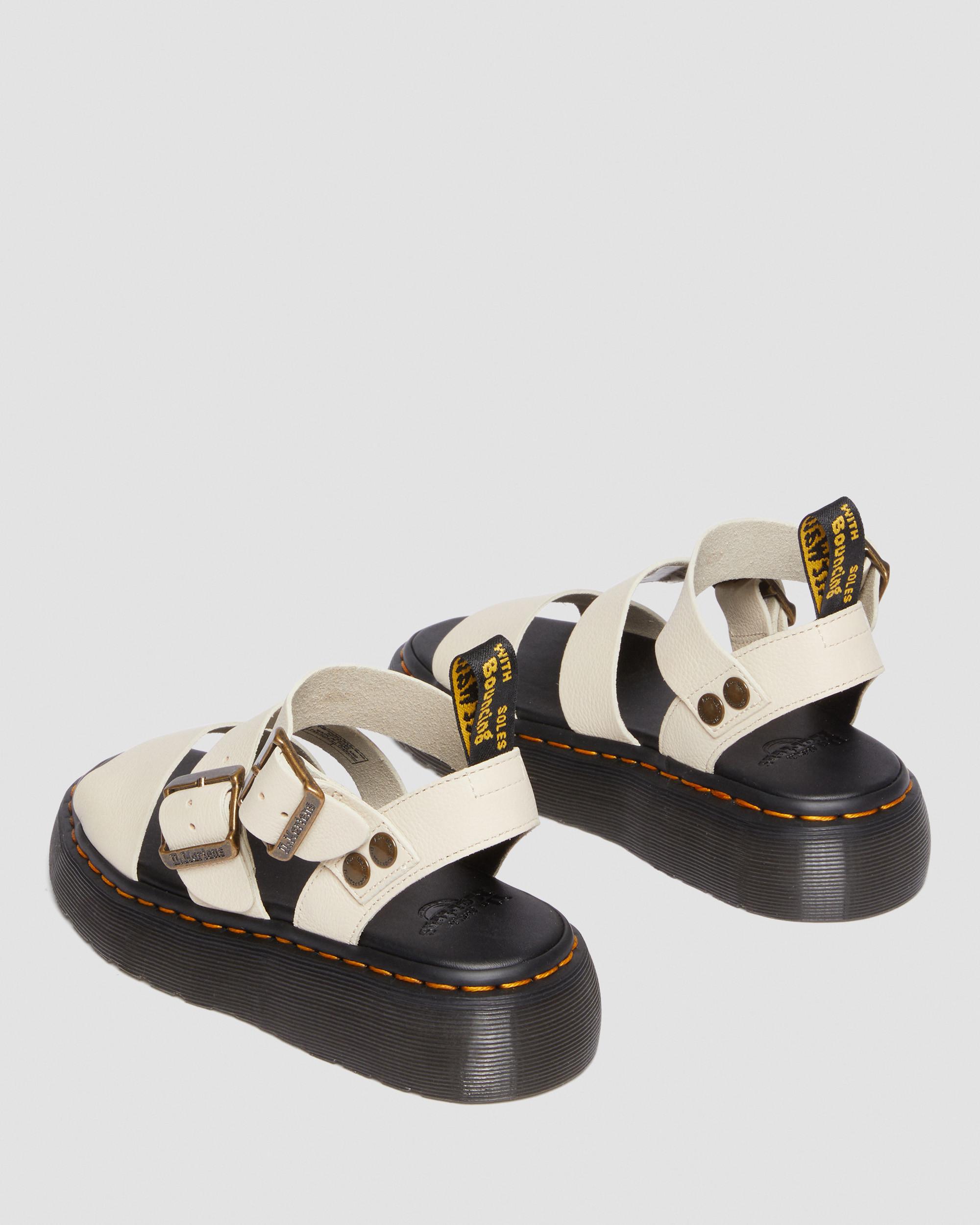 Sandali platform di pelle Gryphon Quad