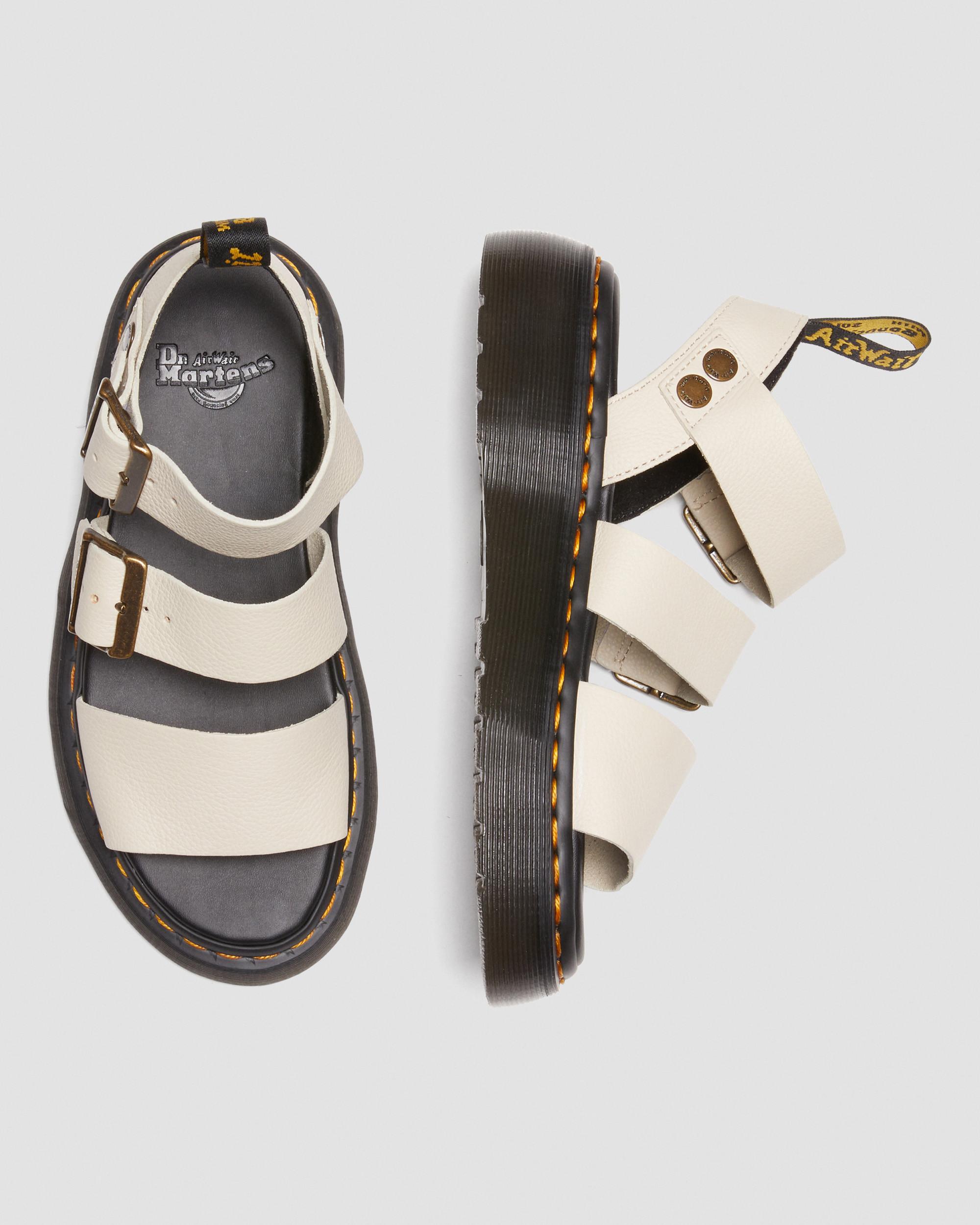 Sandali platform di pelle Gryphon Quad