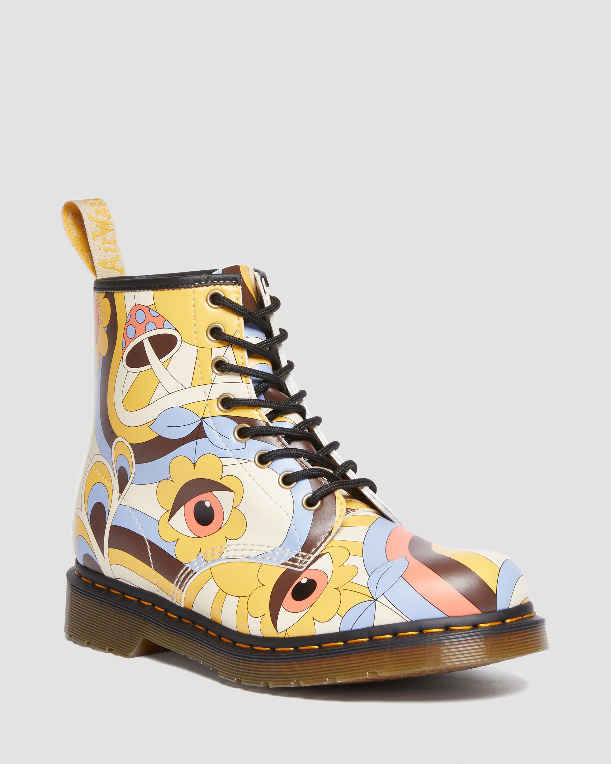Vegan 1460 Retro Kemble Lace Up Boots in {{color}} | Dr. Martens™