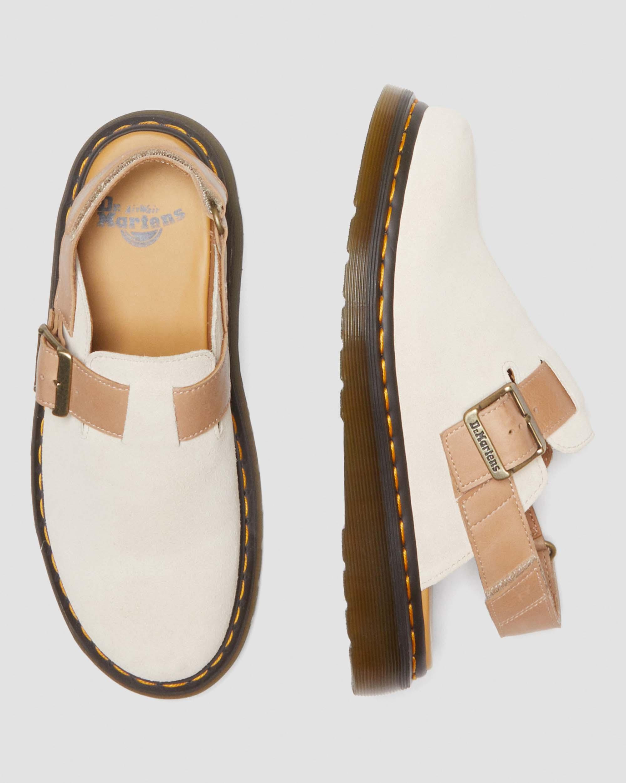 Jorge II Suede & Leather Slingback Mules | Dr. Martens ReWair display picture 2