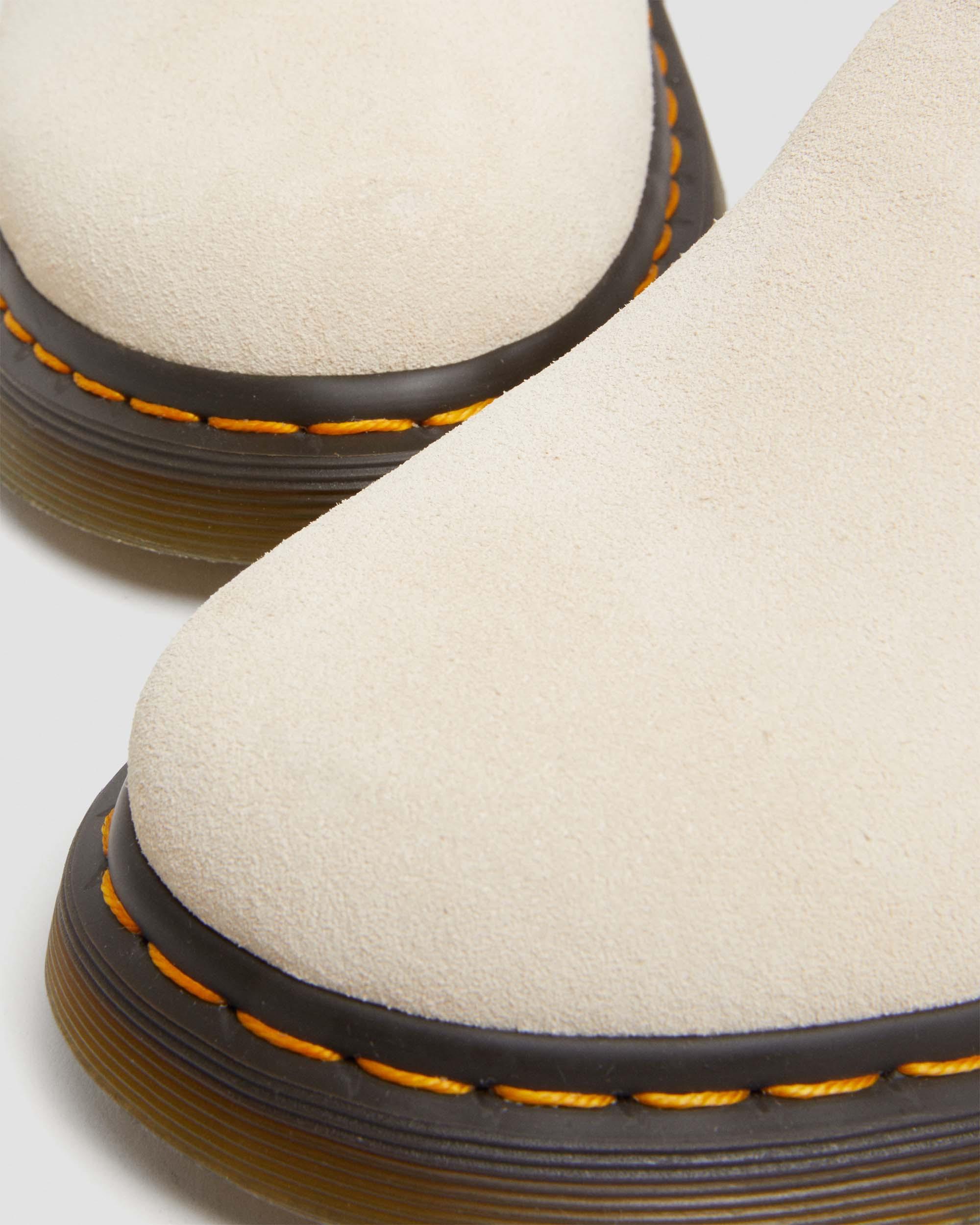 Jorge II Suede & Leather Slingback Mules | Dr. Martens ReWair