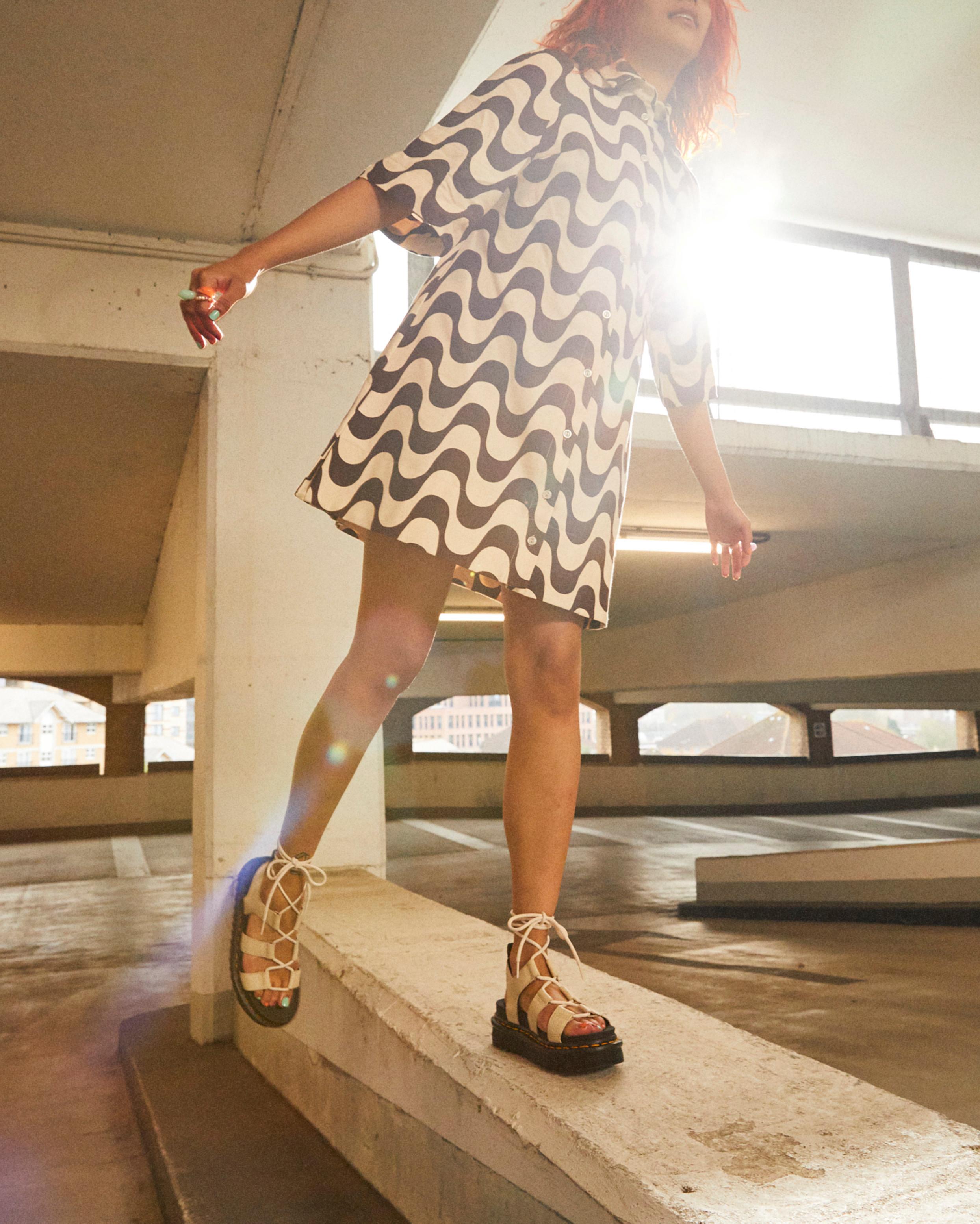 Nartilla Milled Nappa Gladiator Sandals in {{color}} | Dr. Martens™