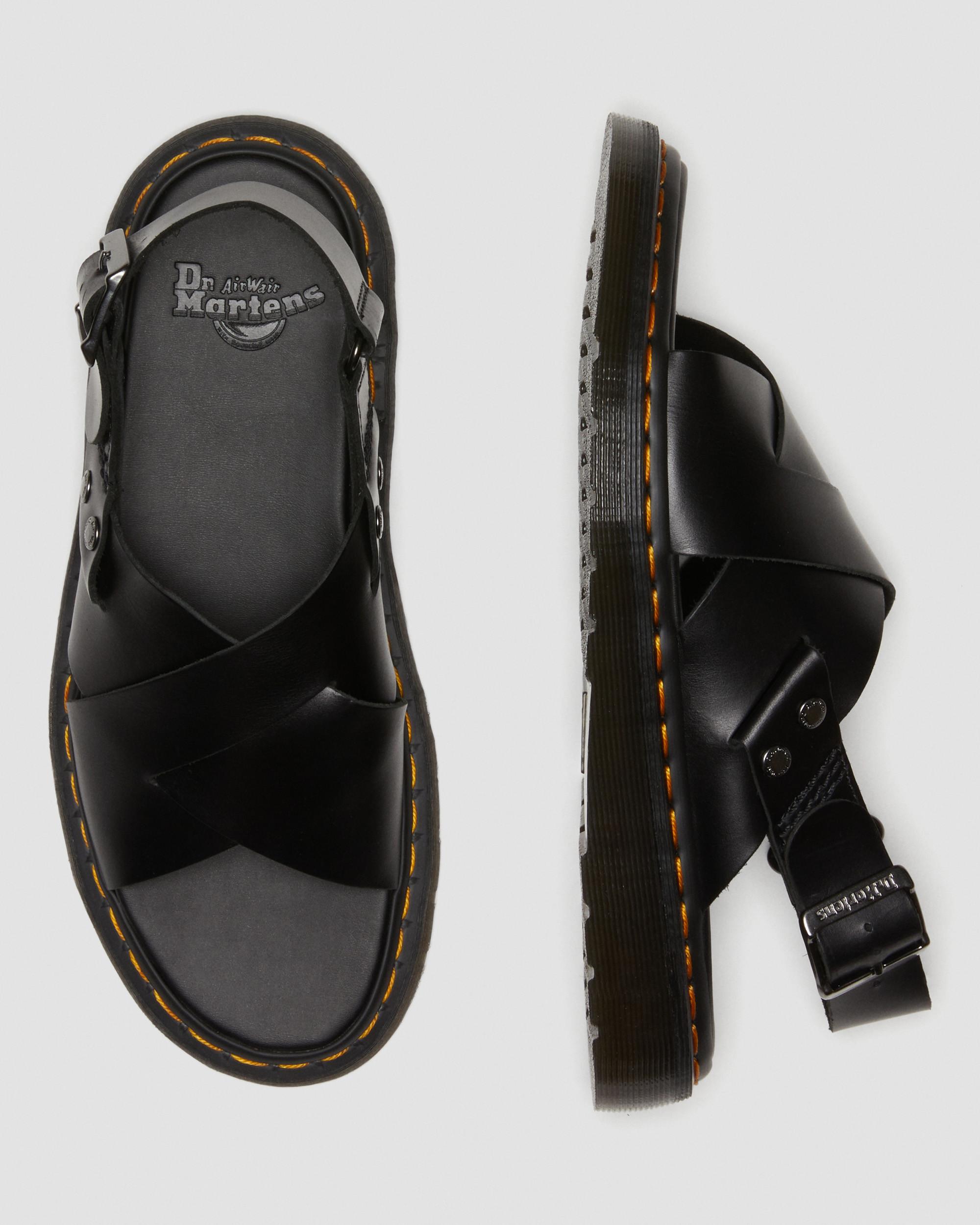 Zane Brando Leather Slingback Sandals in {{color}} | Dr. Martens™