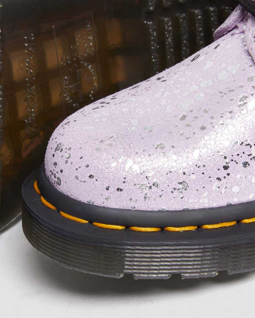 1460 Metallic Splatter Suede Lace Up Boots | Dr. Martens