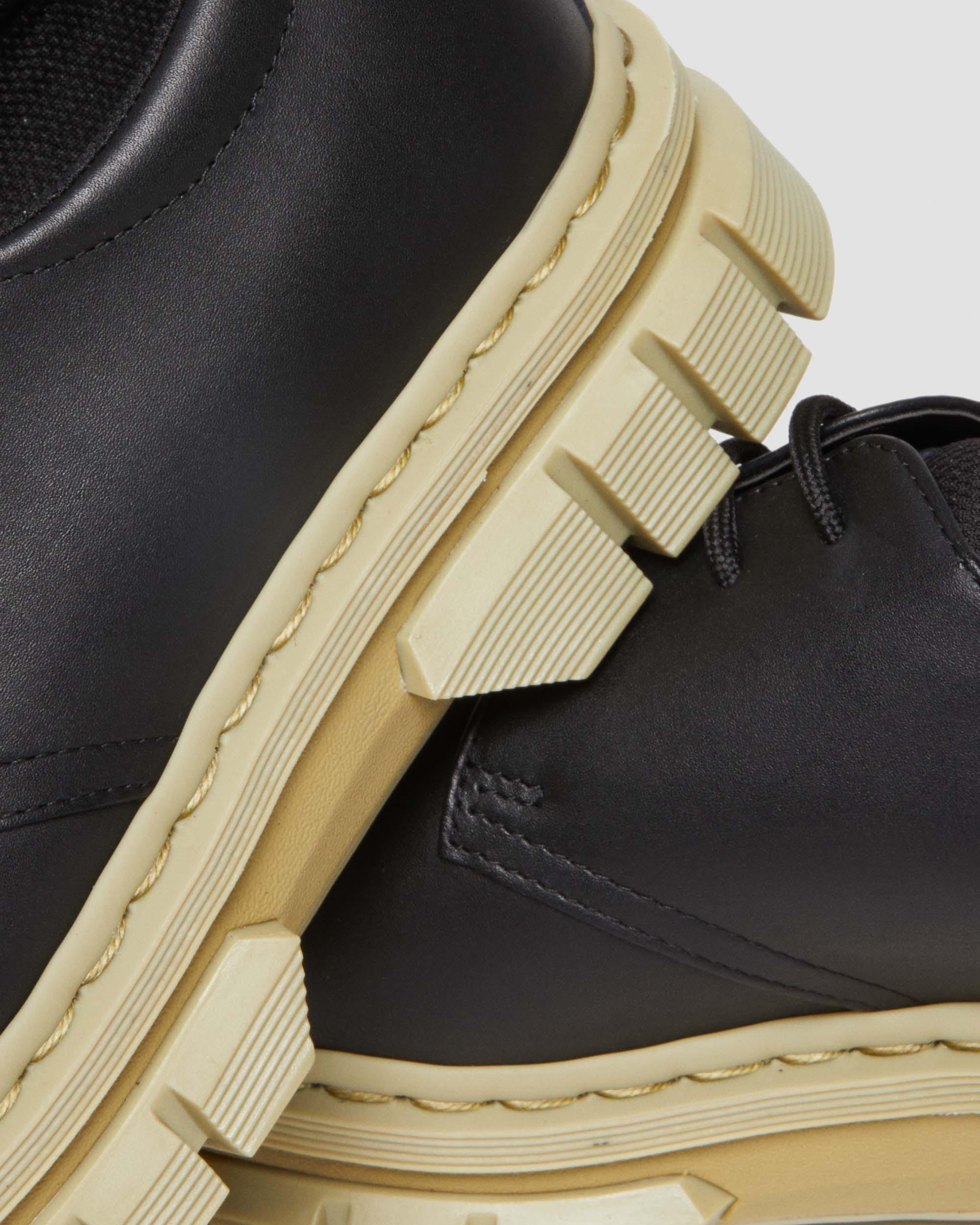 Rikard Contrast Sole Leather Platform ShoesRikard Contrast Sole Leather Platform Shoes Dr. Martens