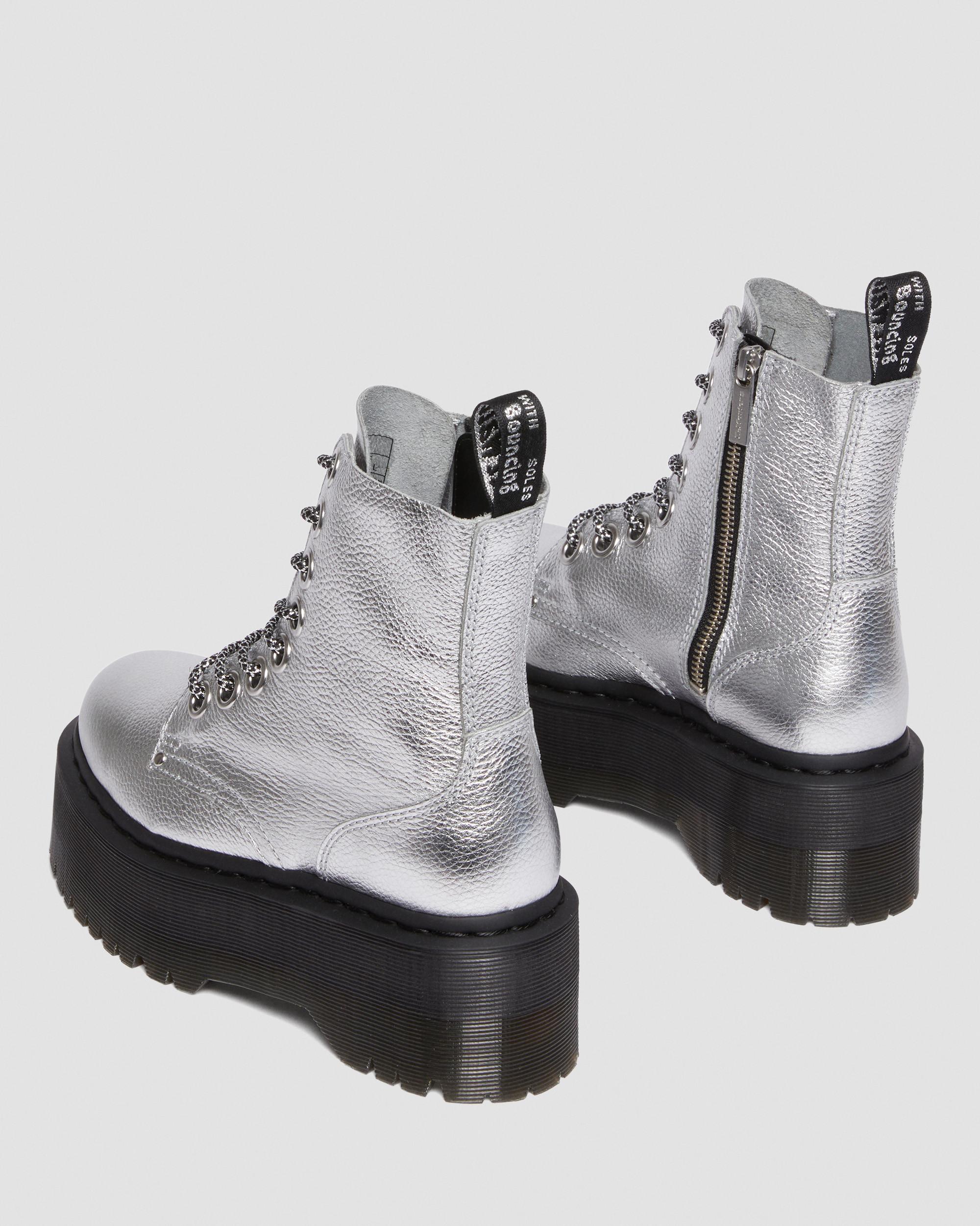 Jadon Max Boot Metallic Leather Platforms in {{color}} | Dr. Martens™