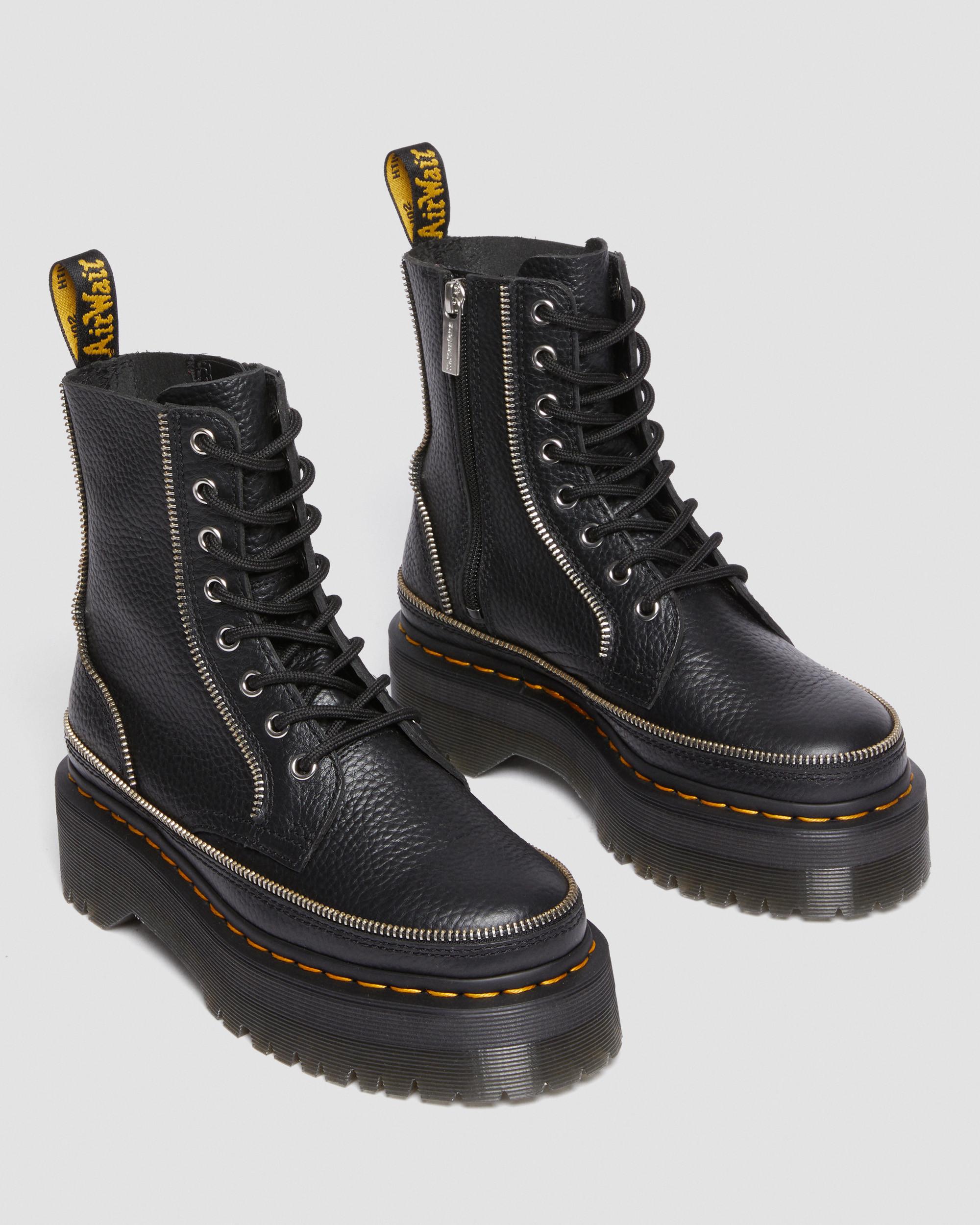 Jadon Boot Alternative Leather Platforms