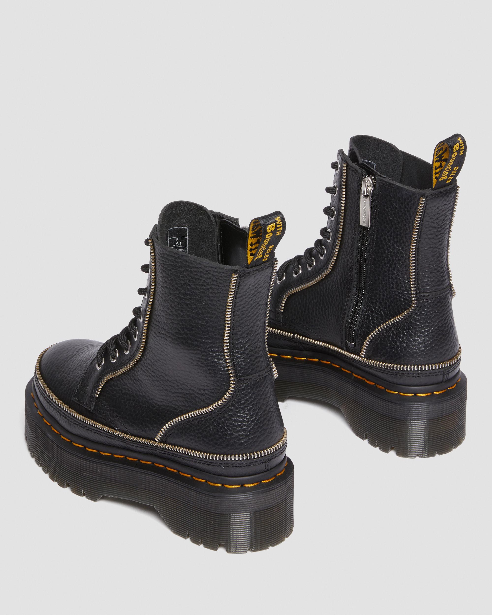Jadon Boot Alternative Leather Platforms