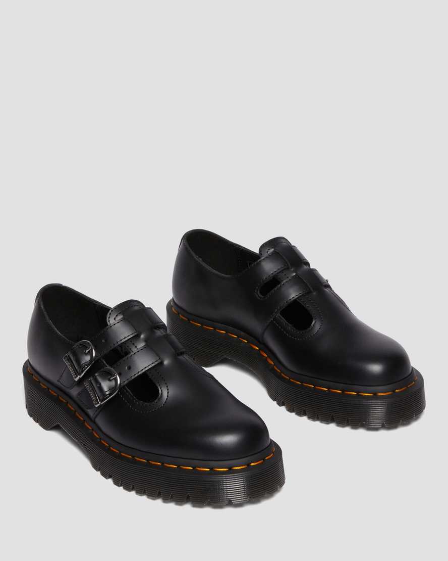 8065 II Bex Smooth Leather Platform Mary Jane Shoes8065 II Bex Smooth Leather Platform Mary Jane Shoes Dr. Martens