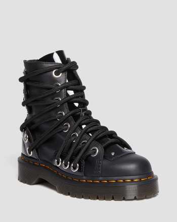 Daria Bex Lace Up Leather Boots