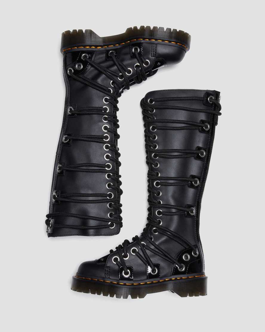 Daria 1b60 Bex Lace Up Leather Knee High BootsDaria 1b60 Bex Lace Up Leather Knee High Boots Dr. Martens