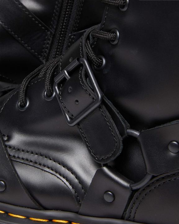 Botas con plataforma Jadon Harness de piel en negroBotas con plataforma Jadon Harness de piel Dr. Martens