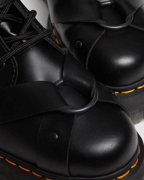 Botas con plataforma Jadon Harness de piel en negroBotas con plataforma Jadon Harness de piel Dr. Martens