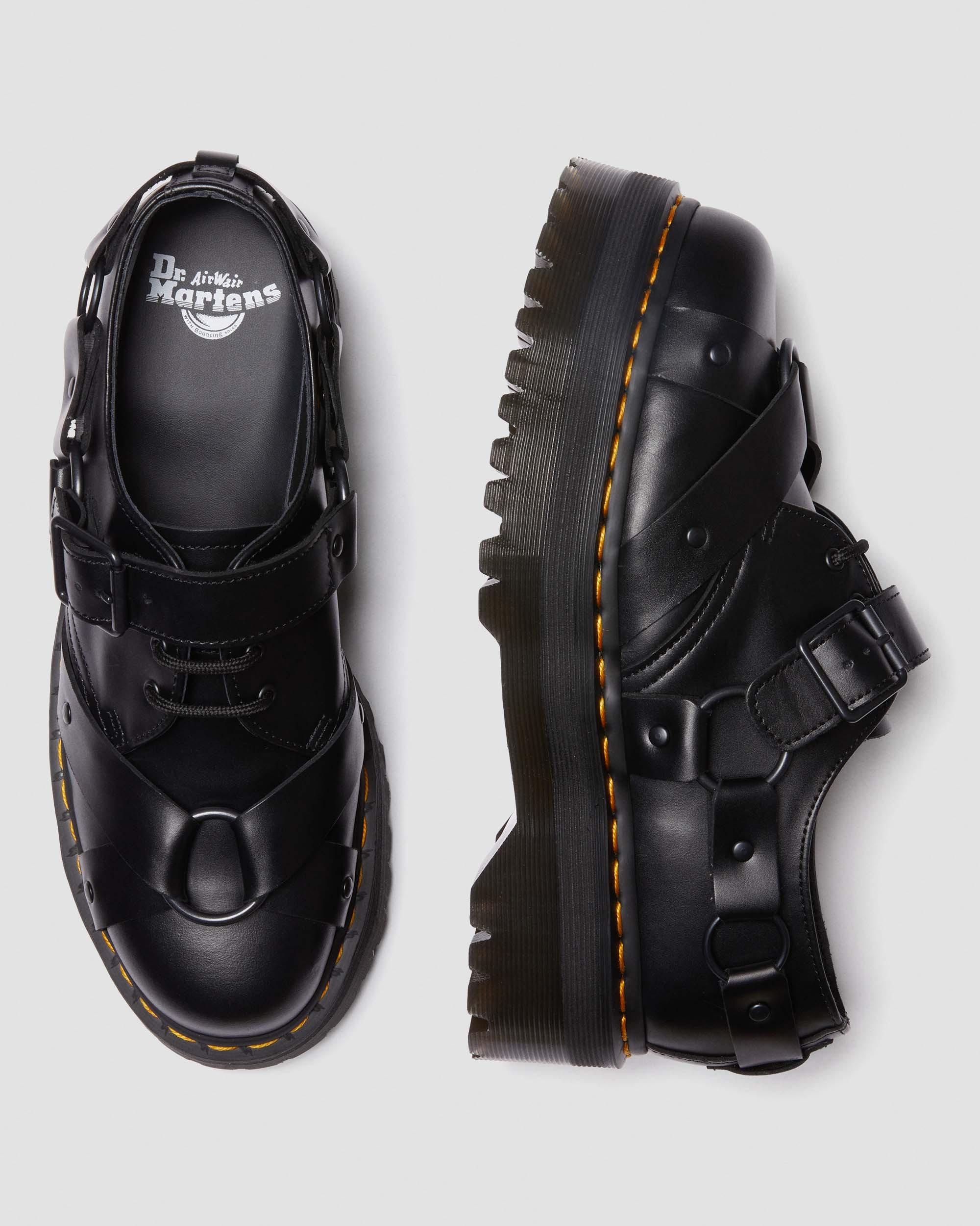 1461 Harness Leather Platform Shoes Martens, 41% OFF