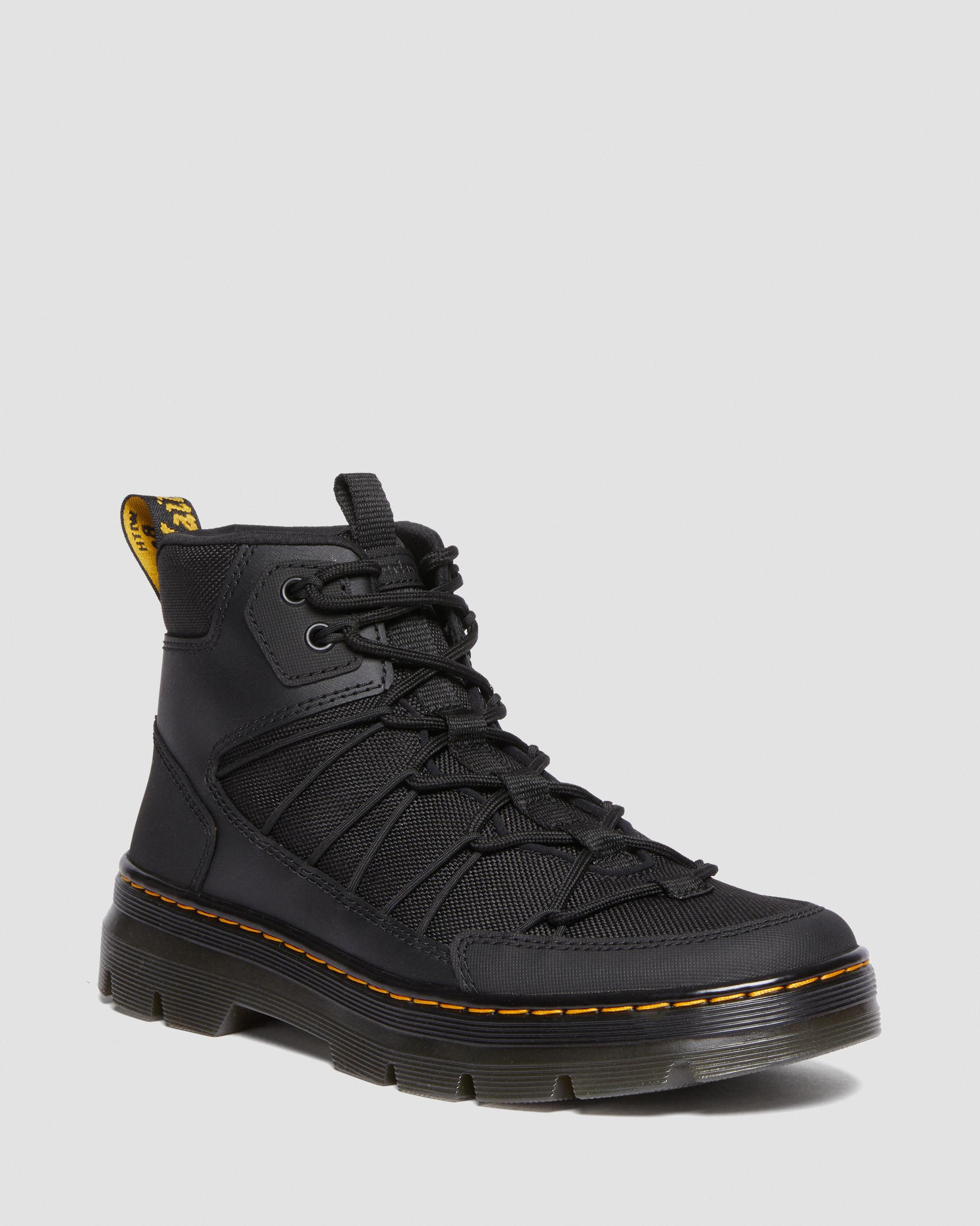 Buwick Extra Tough Leather Utility Boots in Black | Dr. Martens