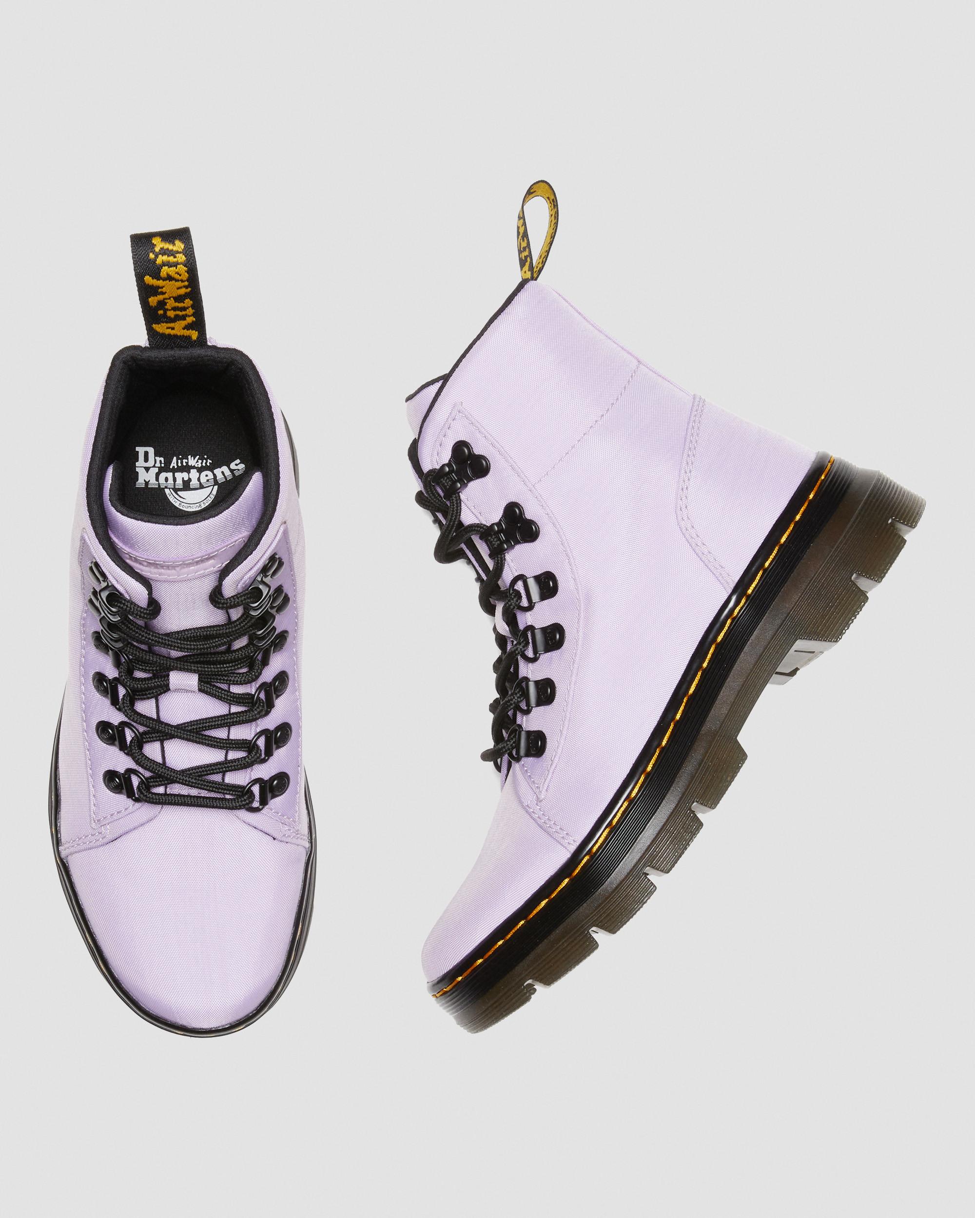 B291ドクターマーチンDr.Martens DMQ-6010 ミリタリーコート Combs Women's Nylon & Leather Casual Boots in {{color}} | Dr. Martens™