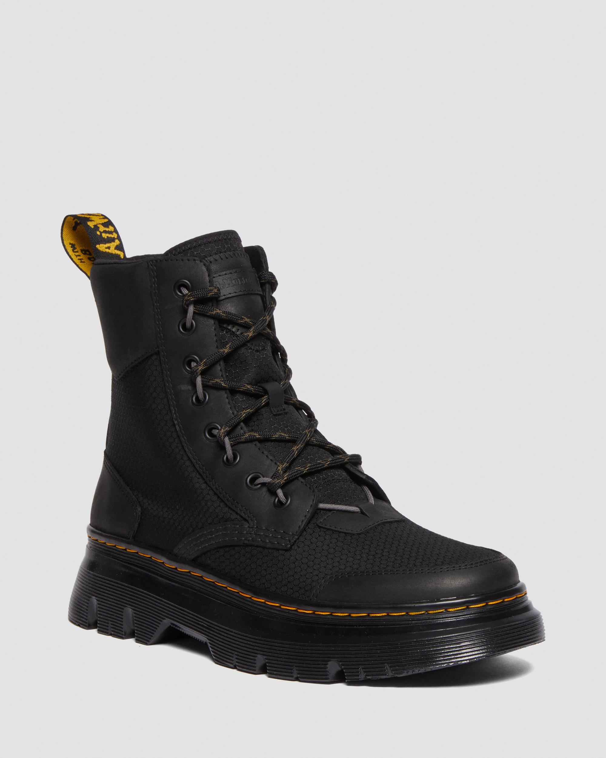 Dr. Martens TARIK LO TG 5 タイ シューズ　27cm Tarik Leather & Nylon Utility Boots in BLACK | Dr. Martens™
