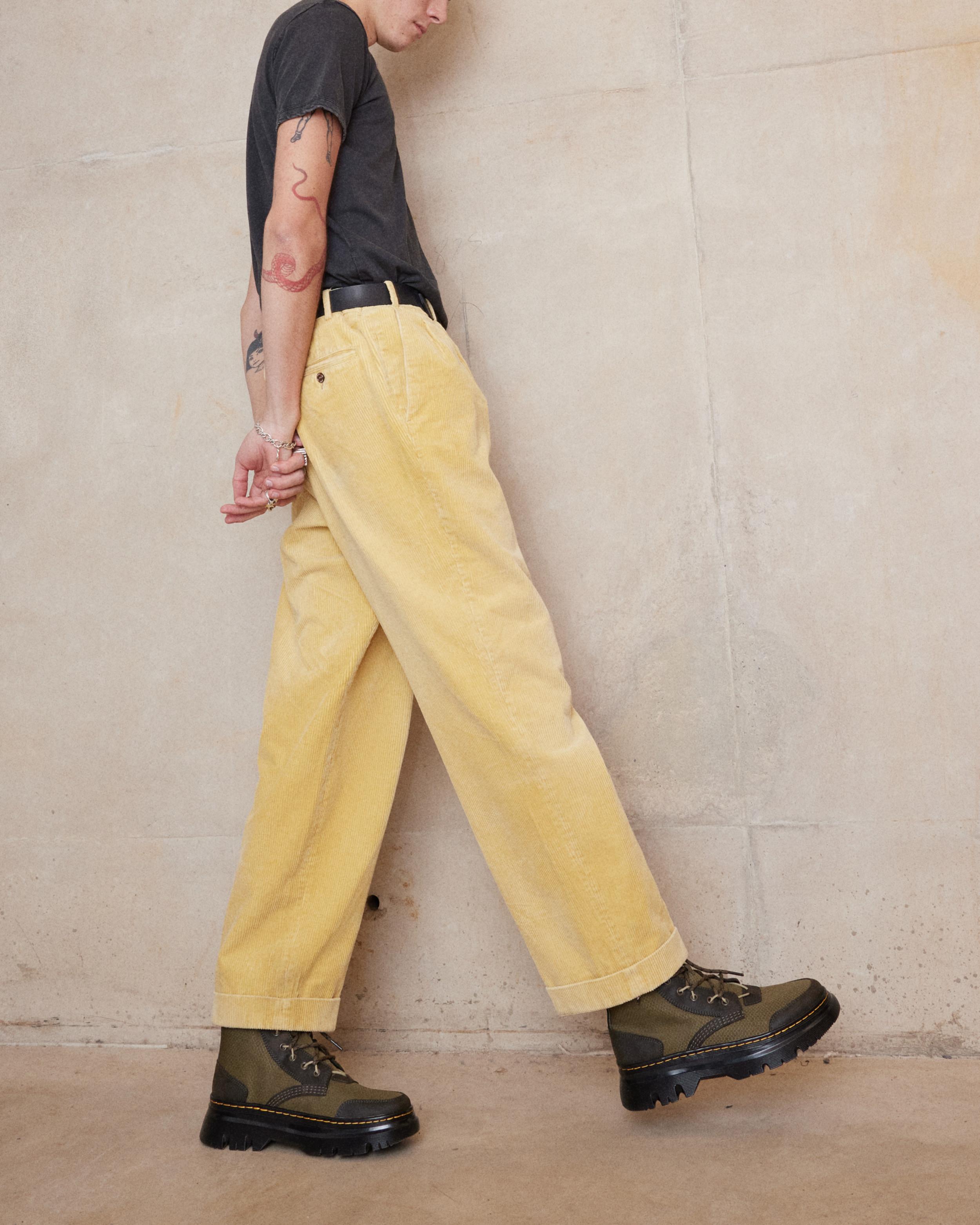 Tarik Leather & Nylon Utility BootsTarik Leather & Nylon Utility Boots Dr. Martens