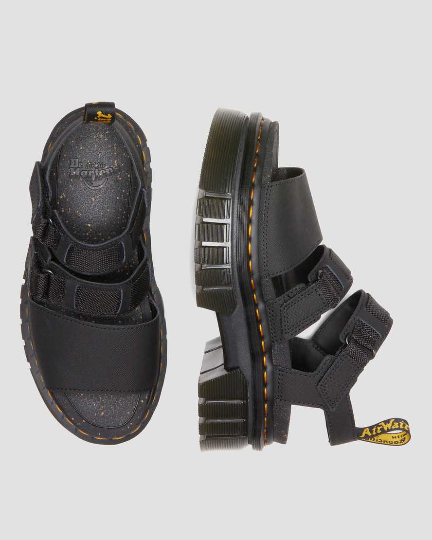 Ricki Leather 3-Strap Platform SandalsRicki Leather 3-Strap Platform Sandals Dr. Martens