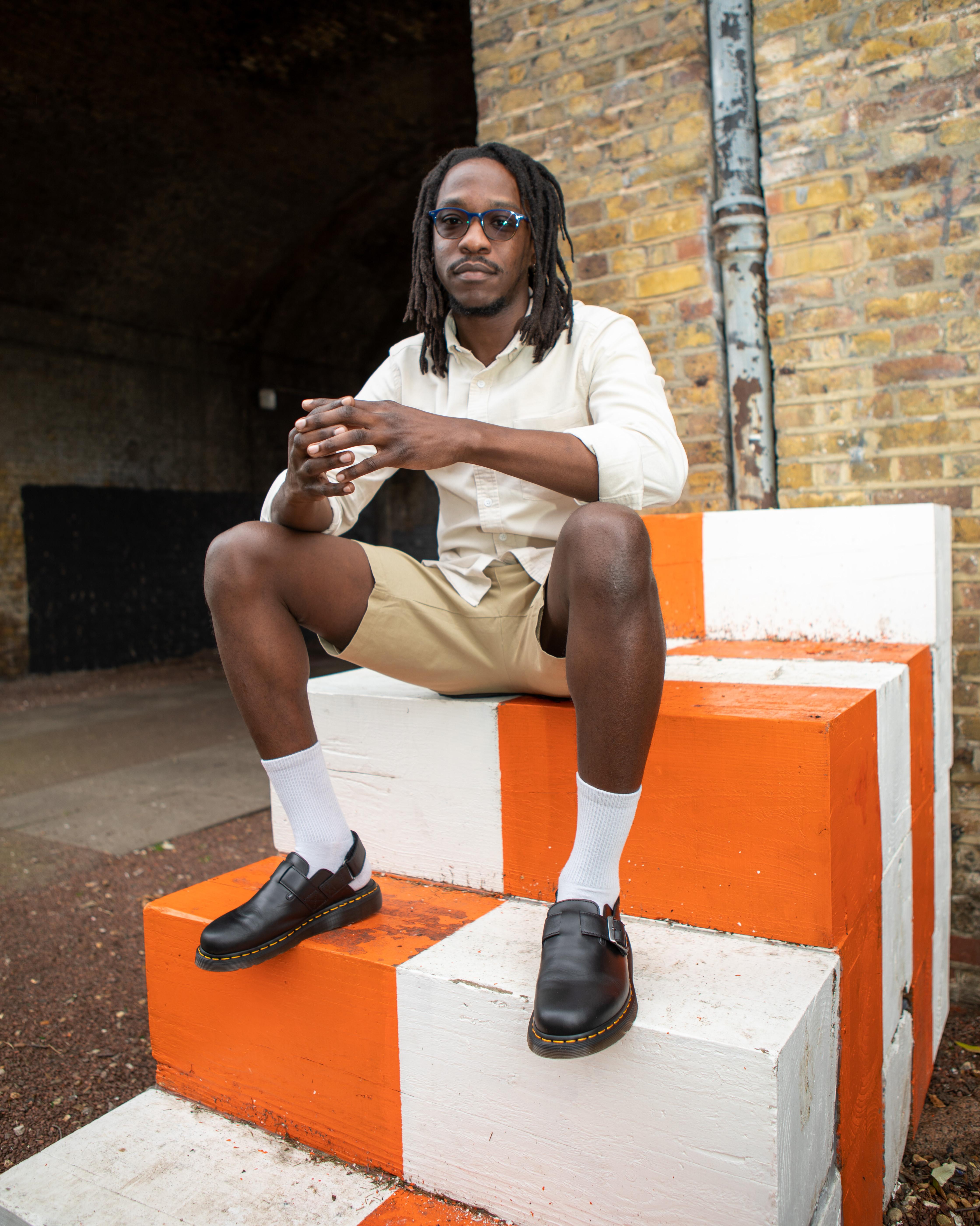 Jorge II Brando Leather Slingback Mules | Dr. Martens ReWair