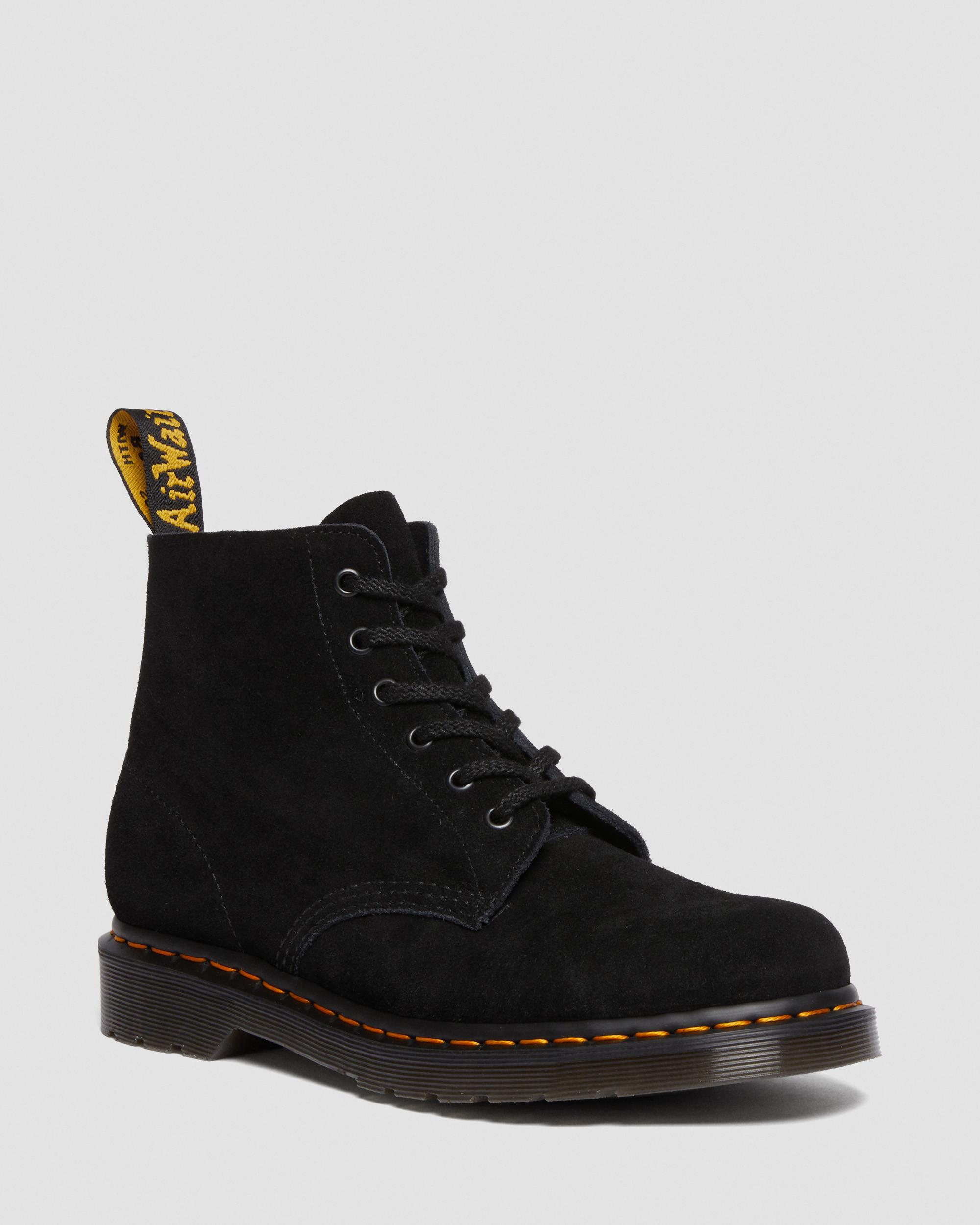 Botines Dr Martens 101 Cuero Ankle Boots Hombre Negras Men Las