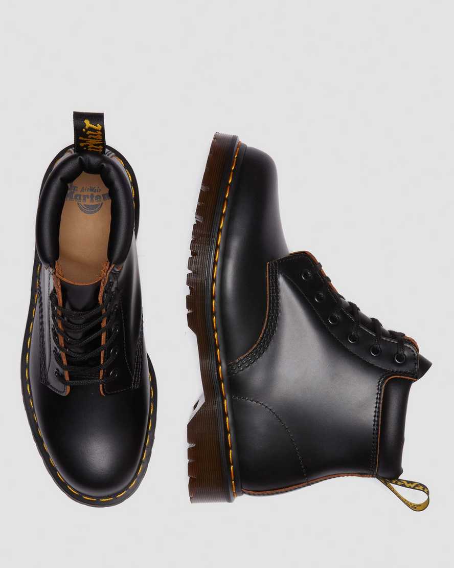 939 Vintage Smooth Leather Ankle Boots939 Vintage Smooth Leather Hiker Style Boots Dr. Martens