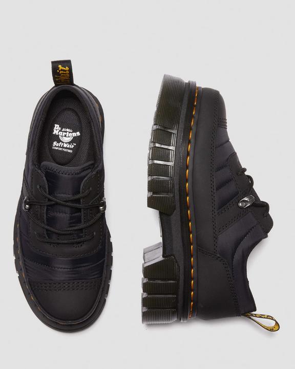 Audrick 3i Quilted Platform Shoes in Black | Dr. Martens Audrick 3i Quilted Platform Shoes in Black | Dr. Martens