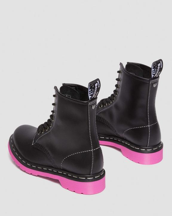 1460 Pink Sole Wanama Leather Jungle Zip Boots1460 Pink Sole Wanama Leather Jungle Zip Boots Dr. Martens