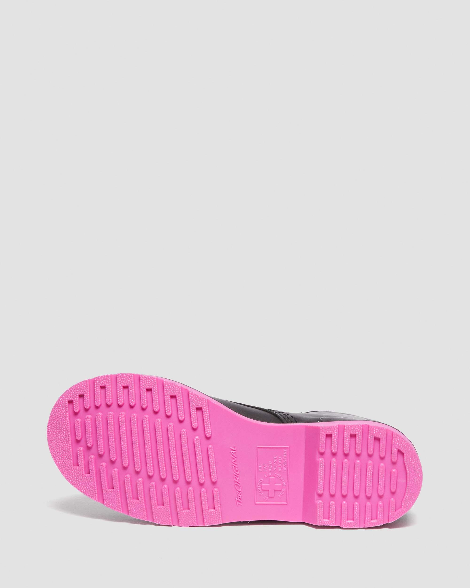 1460 Pink Sole Wanama Leather Jungle Zip Boots