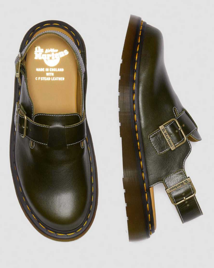 Jorge Made in England Classic Leather Slingback MulesJorge Made in England Classic Leather Slingback Mules Dr. Martens