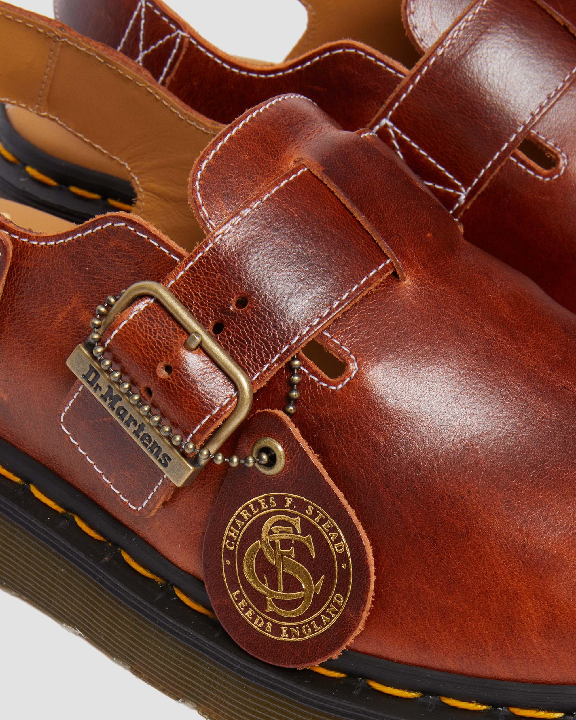 Jorge Made in England Classic Leather Slingback Mules in HERITAGE