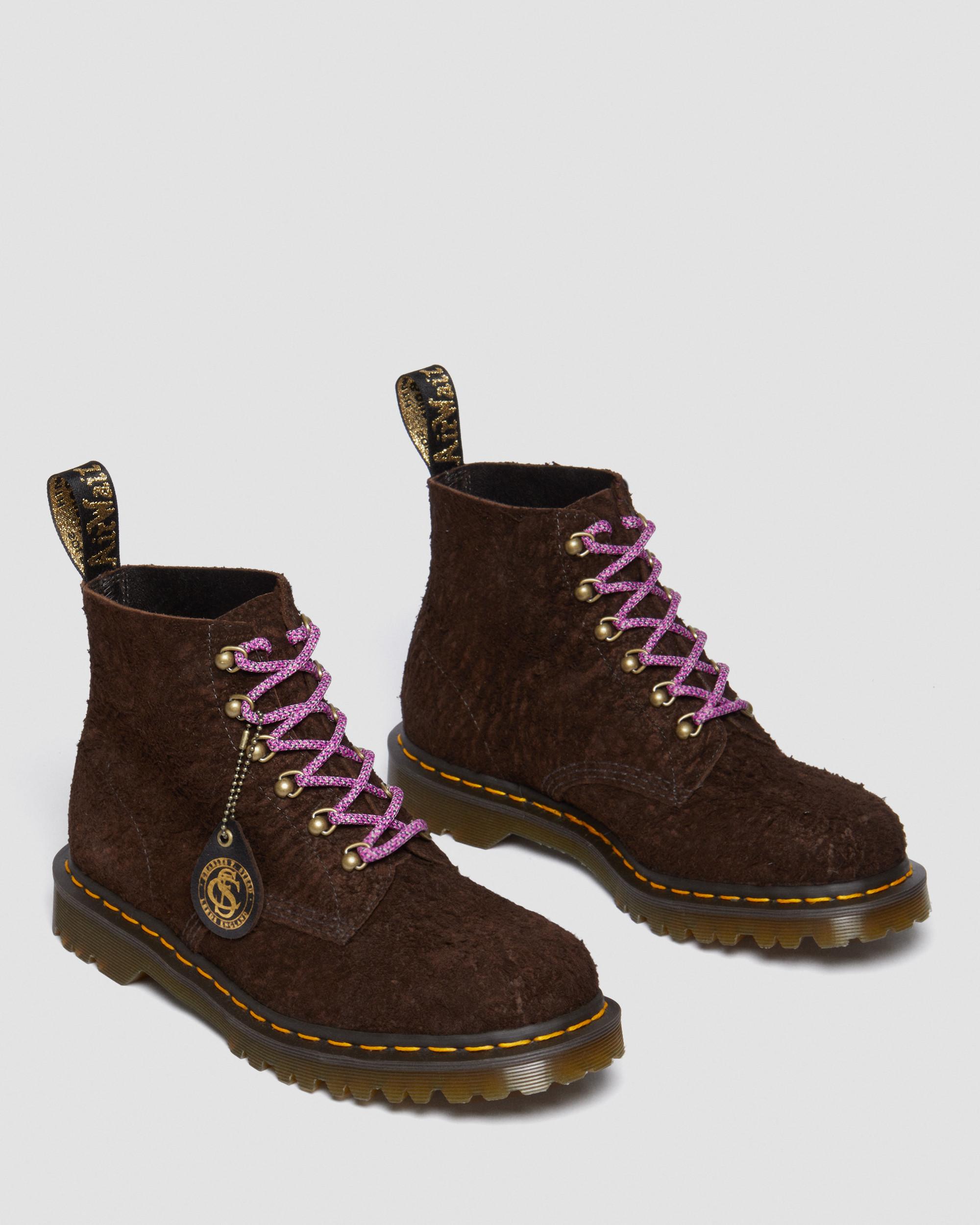 101 Made in England Hardware Suede Ankle Boots
