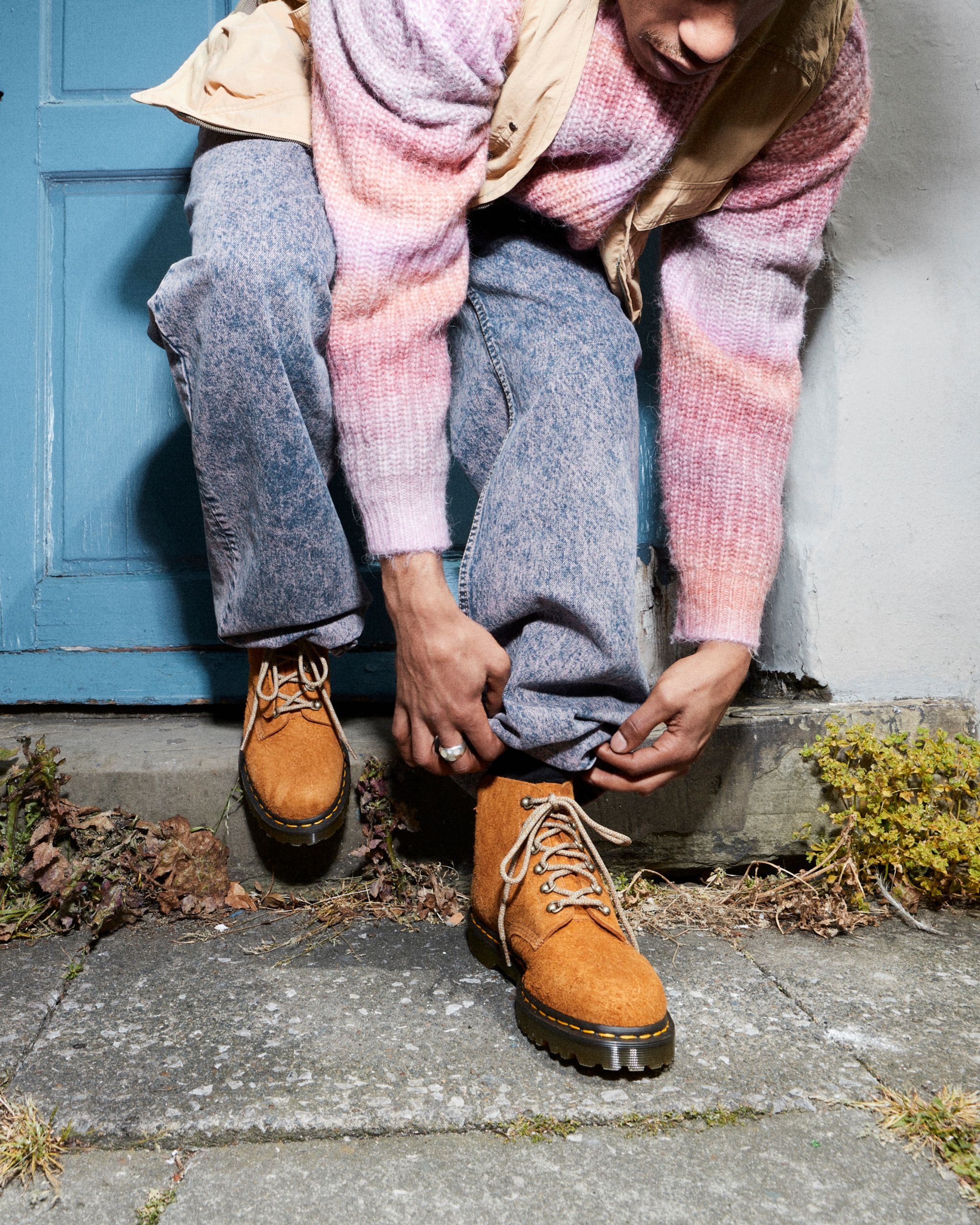 101 Made in England Hardware Suede Ankle Boots product image