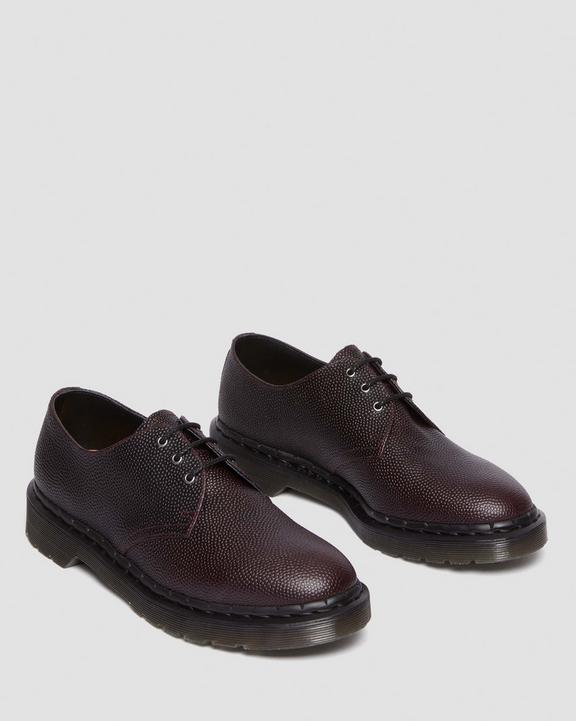1461 Pebble Grain Leather Oxford Shoes in Oxblood | Dr. Martens 1461 Pebble Grain Leather Oxford Shoes in Oxblood | Dr. Martens