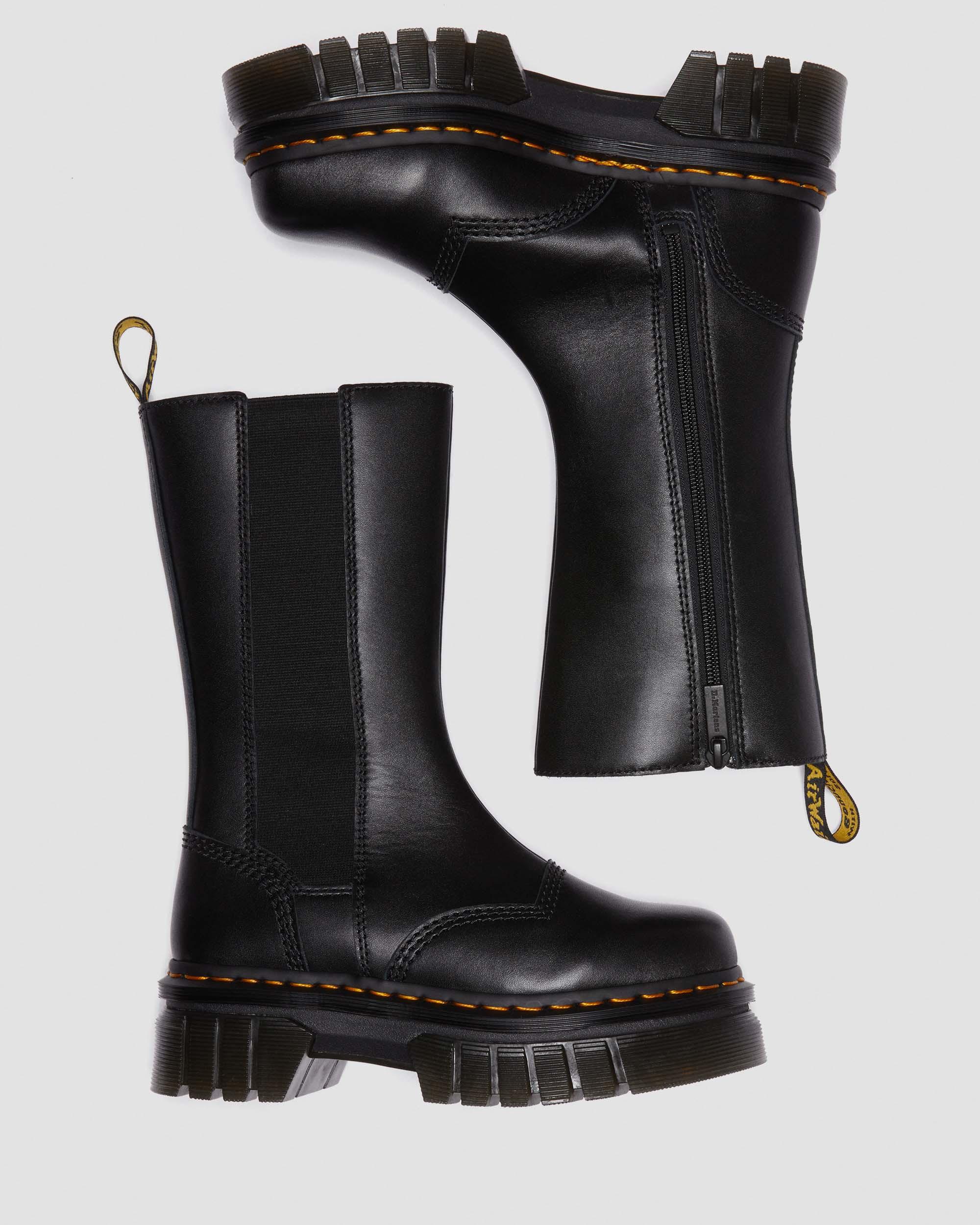 ledningsfri ly Creep Audrick Tall Nappa Leather Platform Chelsea Boots | Dr. Martens
