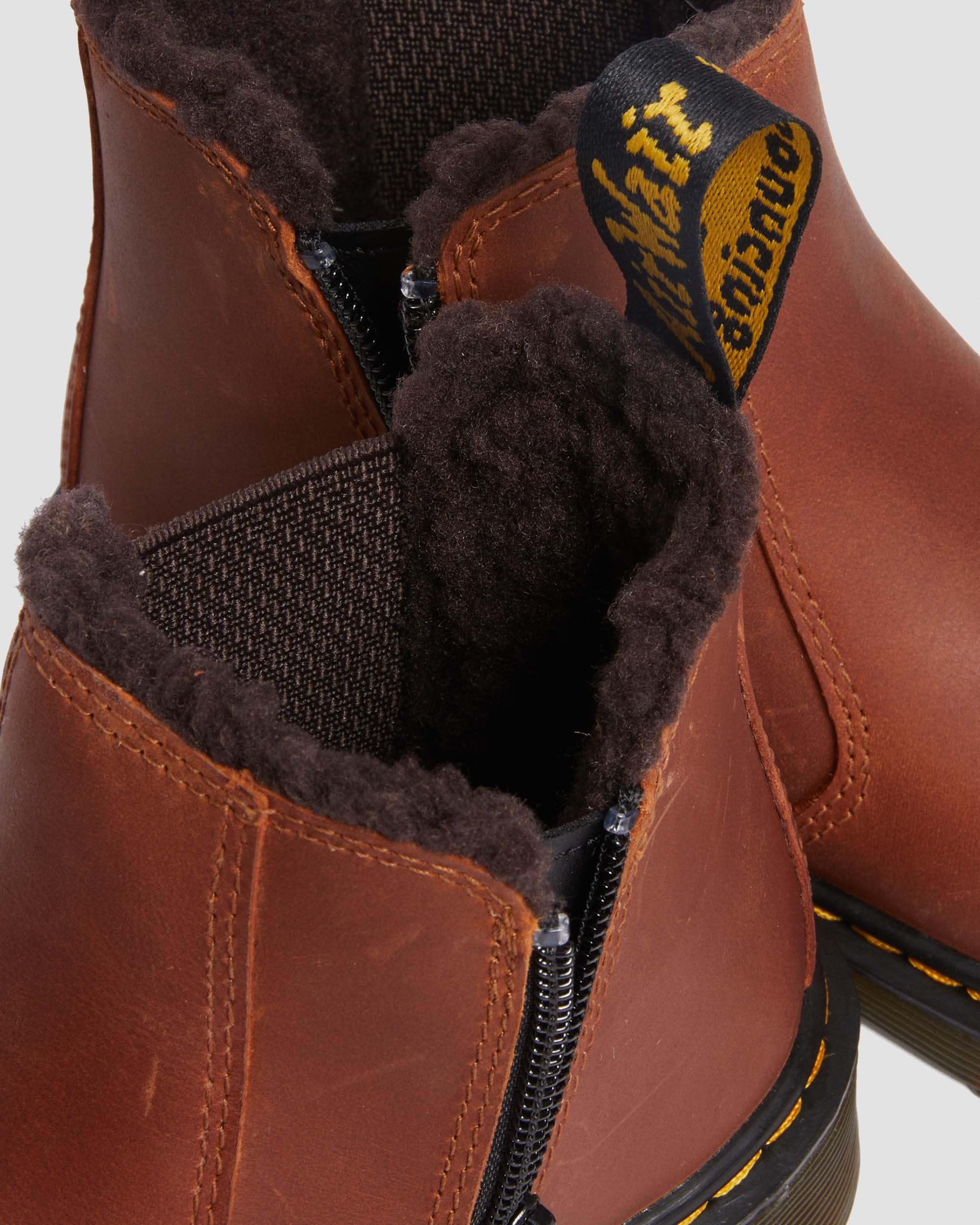 Bottines Dr. Martens 2976 Leonore Enfant Pointure 37 EU (6 US) - Cuir Noir - Très Bon état