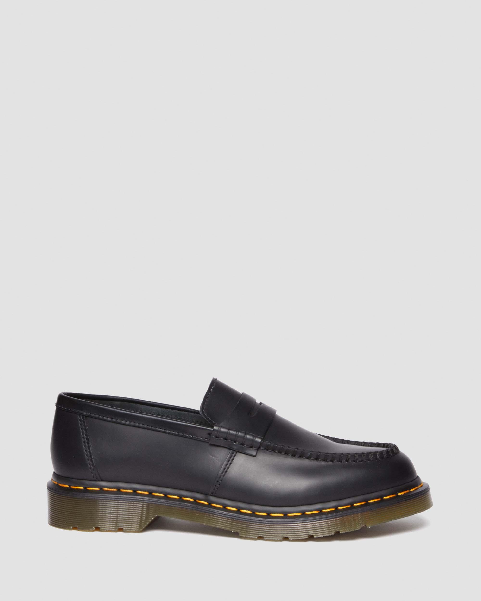 Penton Smooth Leather Loafers, Black | Dr. Martens