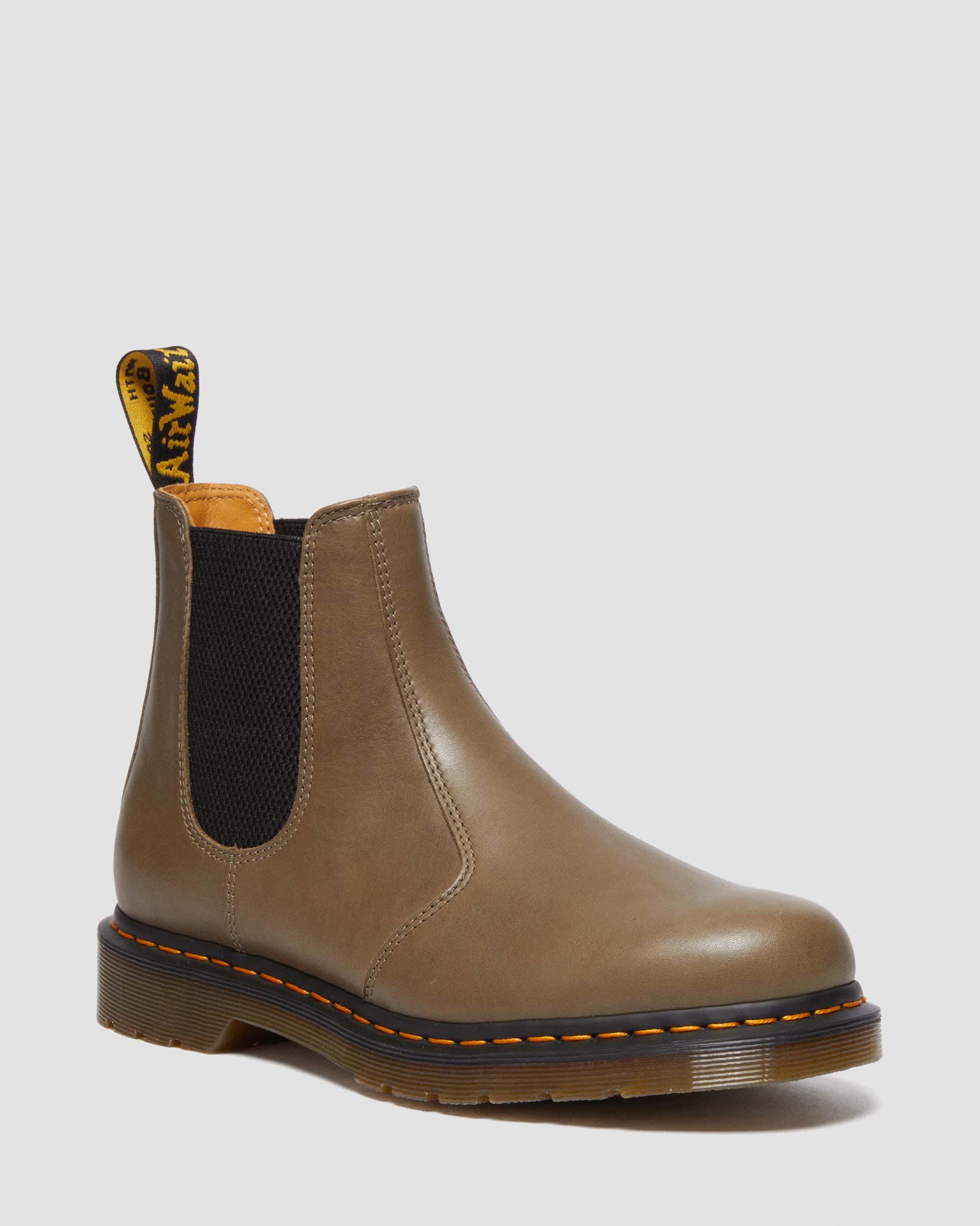 lejesoldat emne Lake Taupo 2976 Carrara Leather Chelsea Boots | Dr. Martens