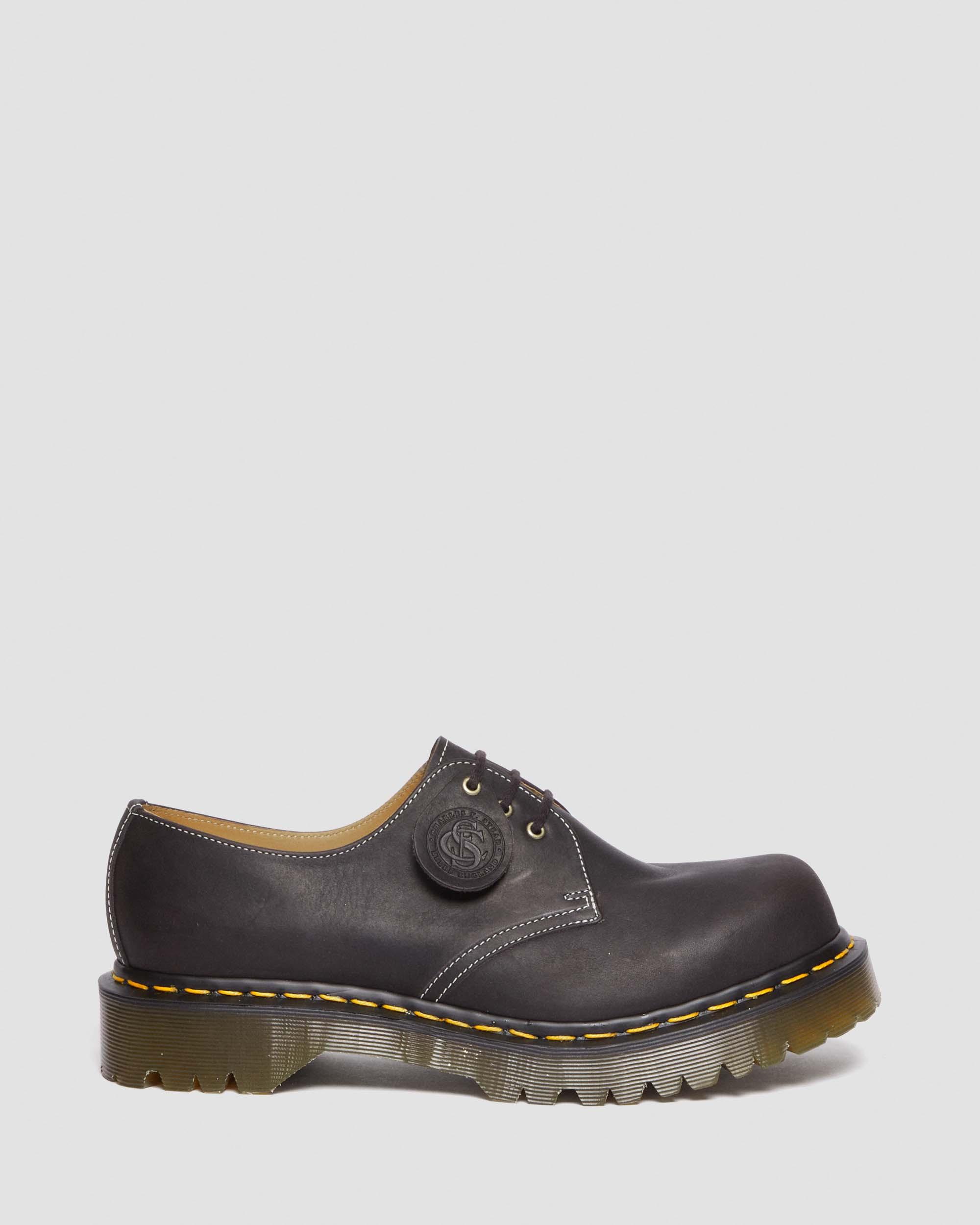 ◆Dr.Martens◆ 1461 3-hole nickel mild nubuck WP gray 311310 1461 Milled Nubuck Oxford Shoes in Nickel Grey | Dr. Martens