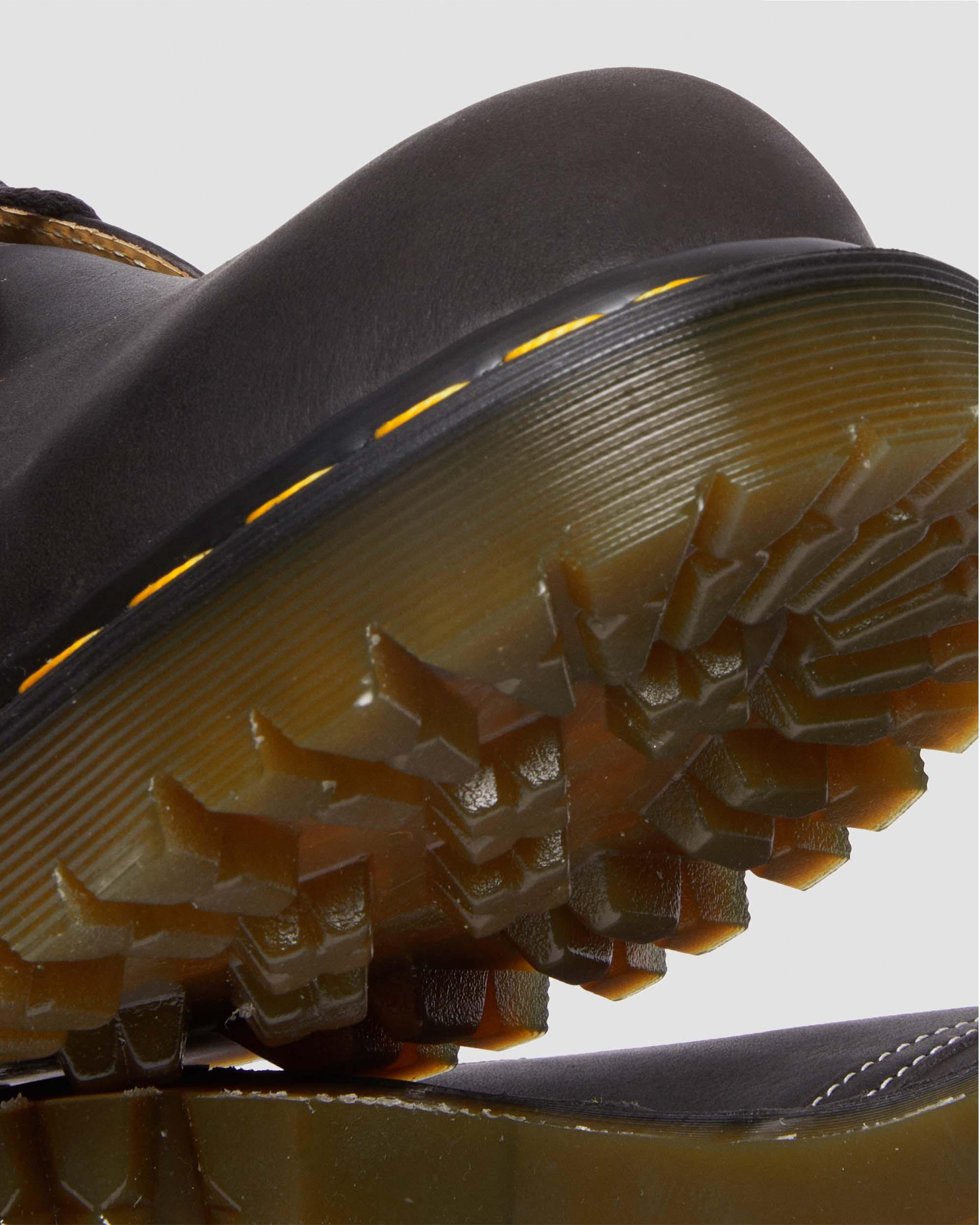 Scarpe stringate 1461Phoenix in pelle in CHARCOAL GREY