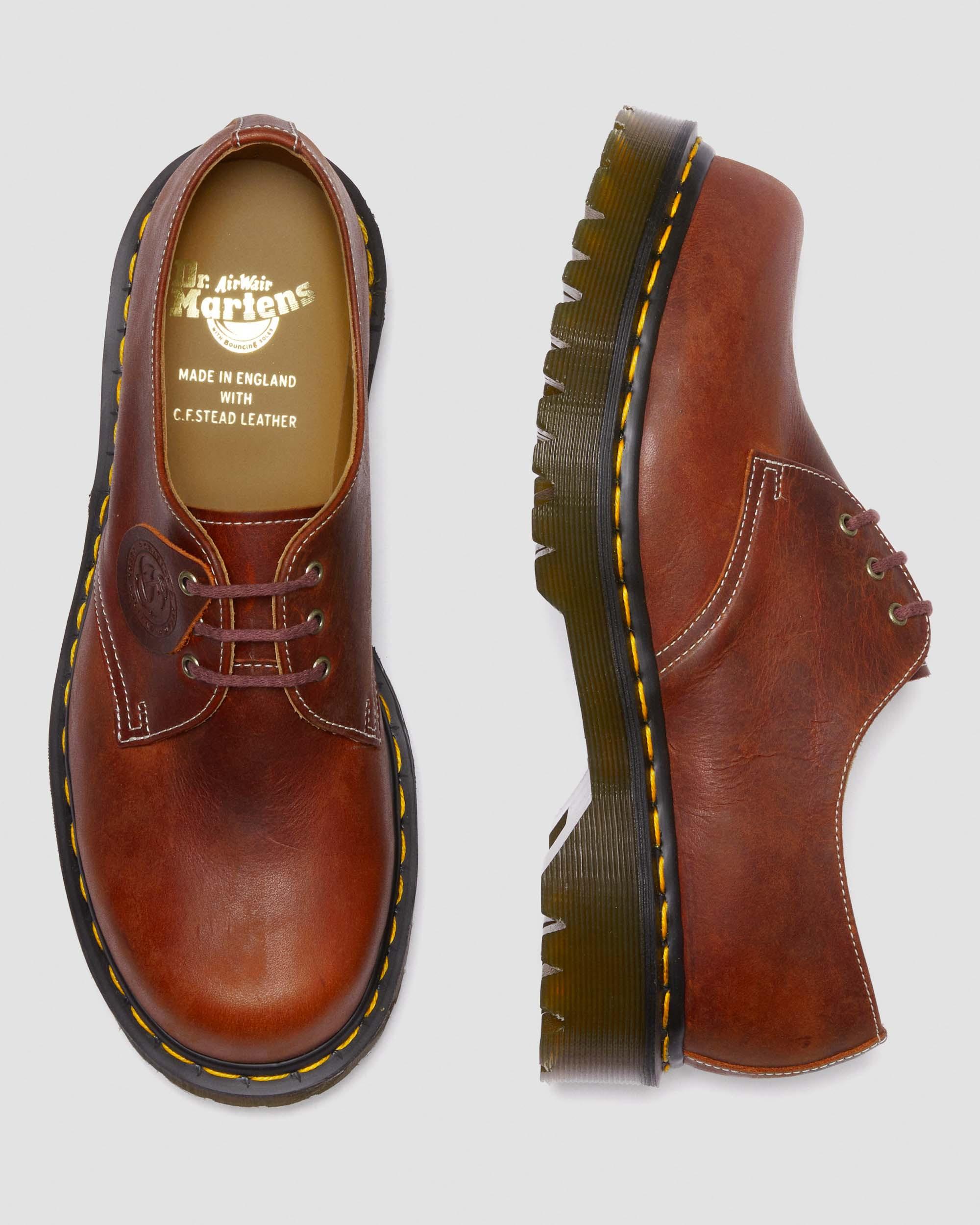 1461 Made in England Heritage Leather Oxford Shoes in HERITAGE TAN